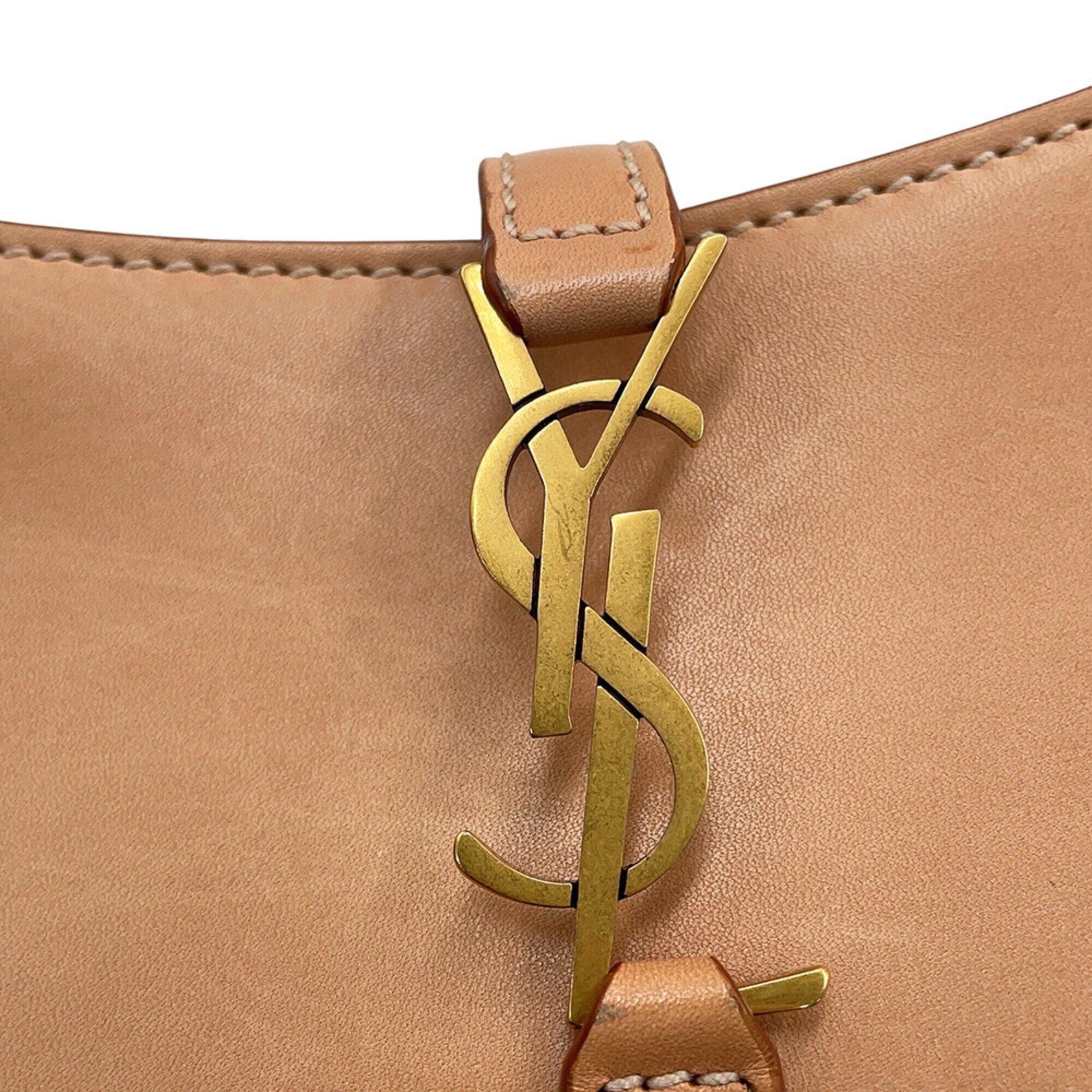 Yves Saint Laurent Beige Leather Handbag (Pre-Owned)