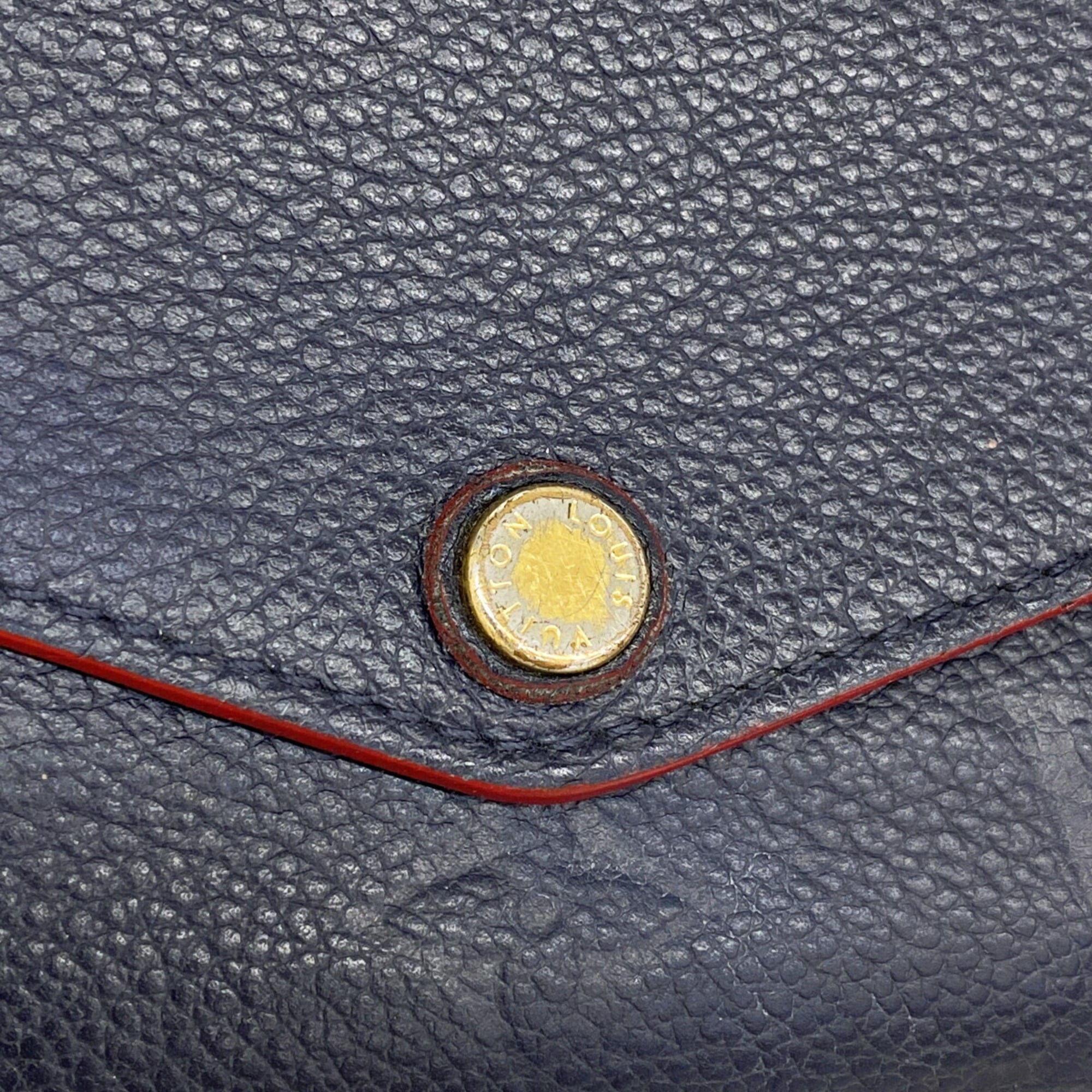 Louis Vuitton Marine Rouge Long Wallet (Bi-Fold) (Pre-Owned)