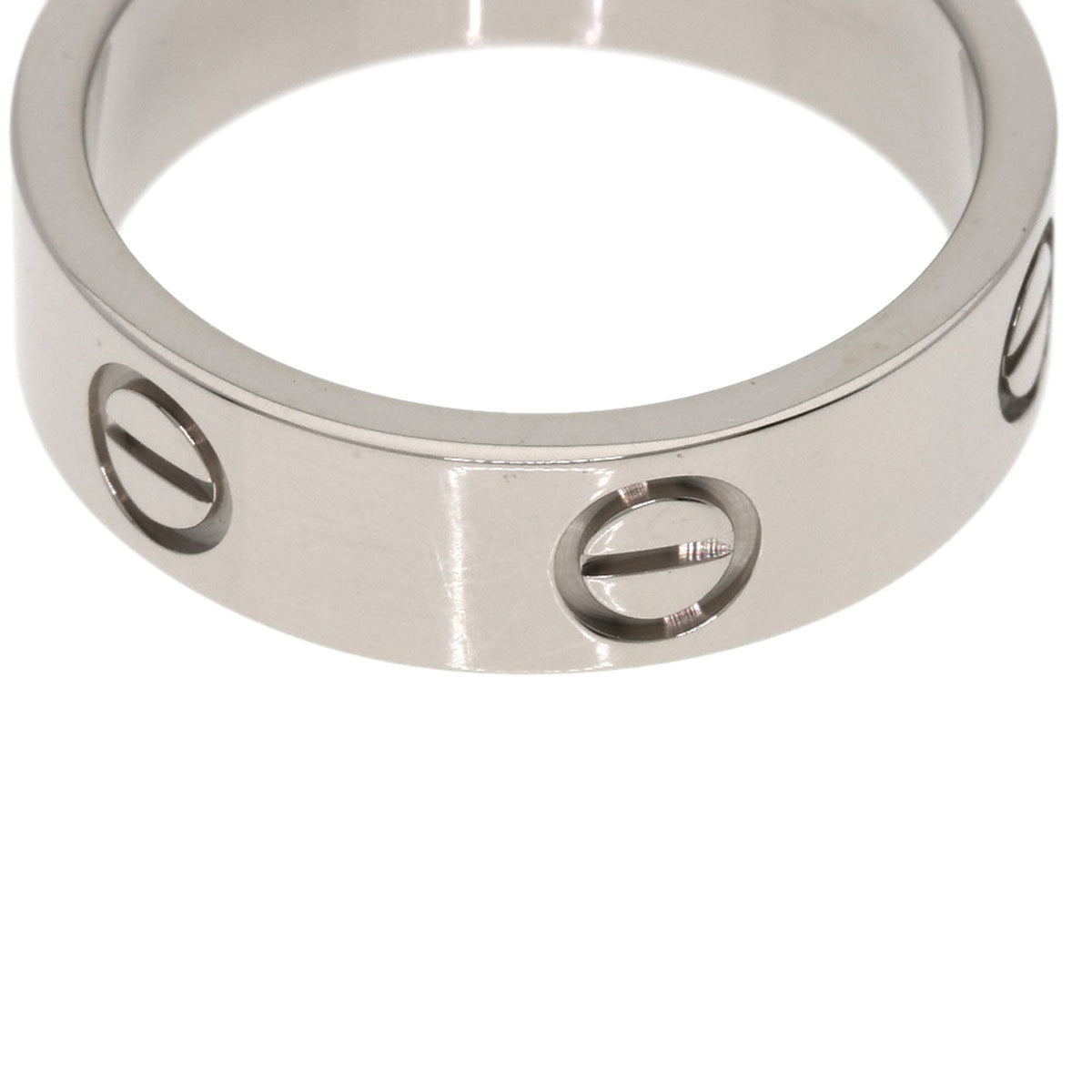 Cartier Love White White Gold (18K) Band Ring (Pre-Owned)