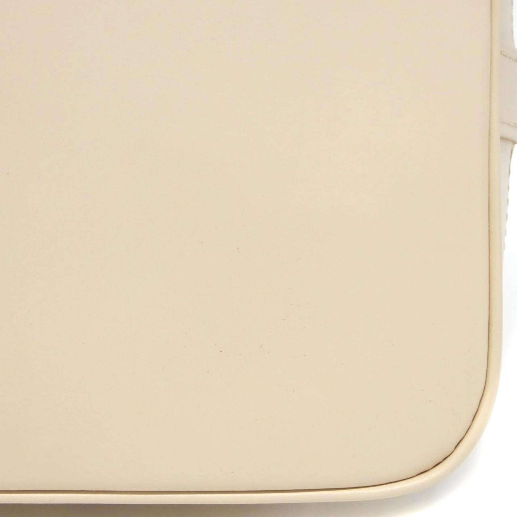 Louis Vuitton Beige Leather Shoulder Bag (Pre-Owned)