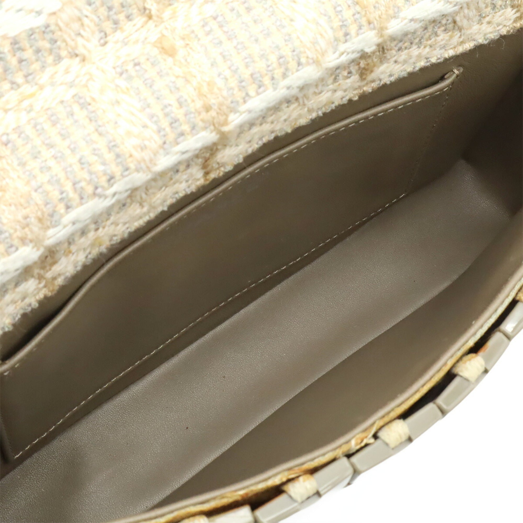 Chanel Grayish Plastic Shoulder Bag (Pre-Owned)