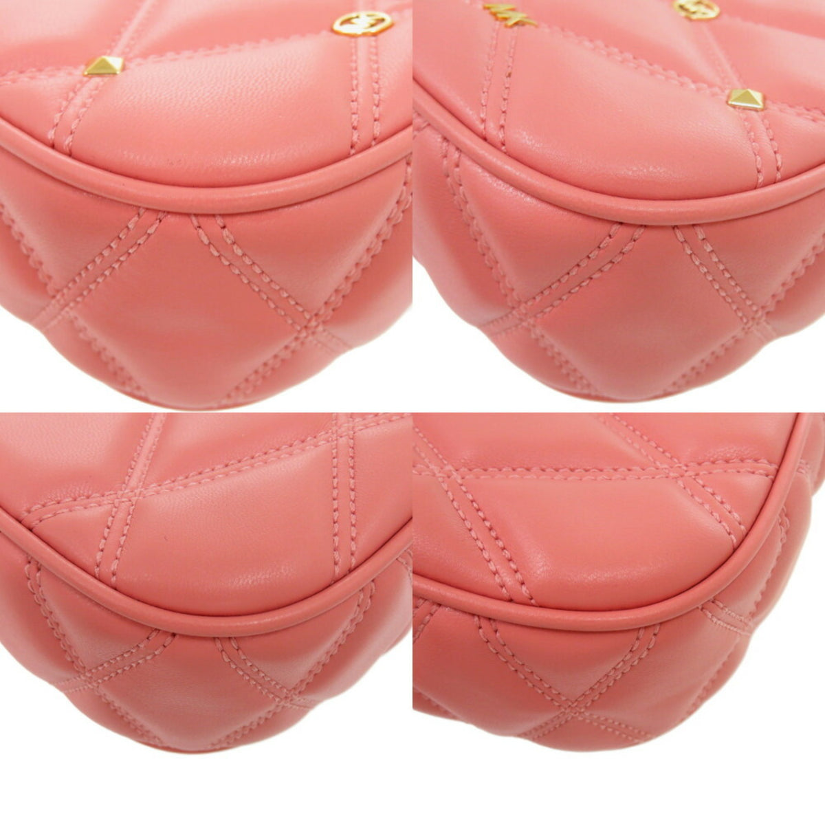 Michael Kors Pink Pvc Nylon Shoulder Bag (Pre-Owned)