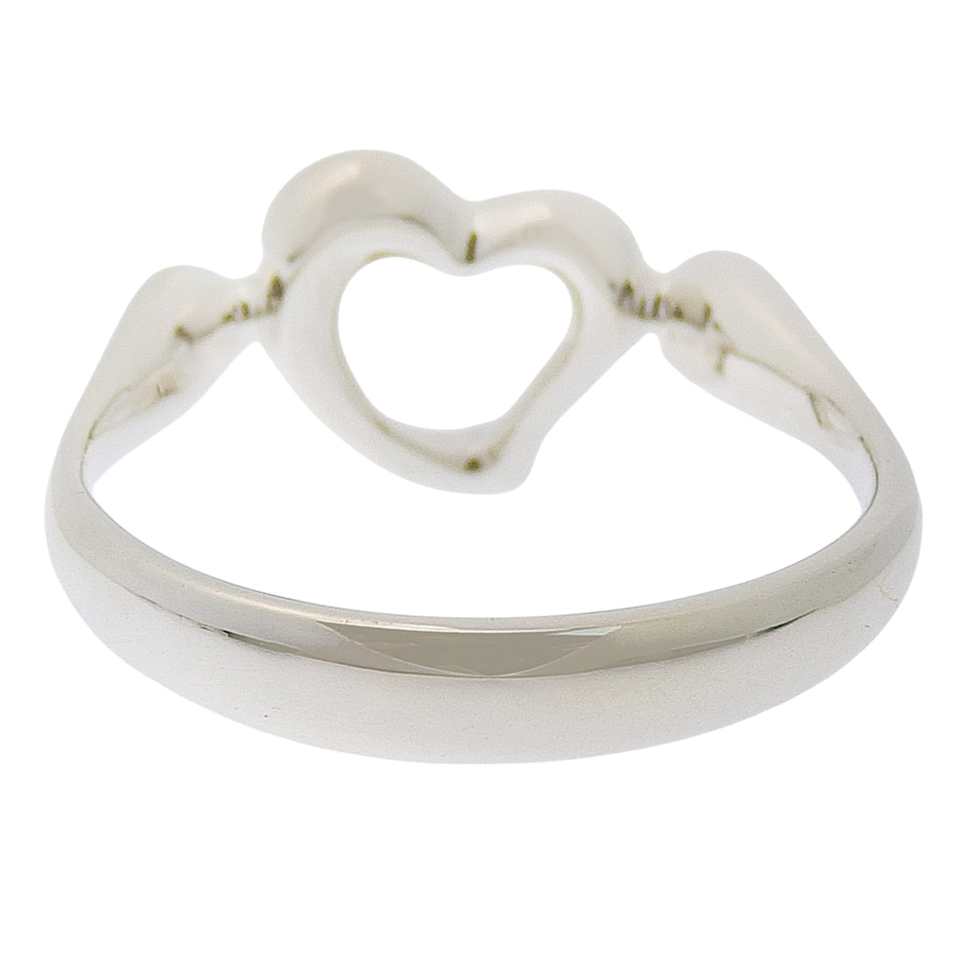Tiffany Silver Silver 925 Band Ring (Pre-Owned)