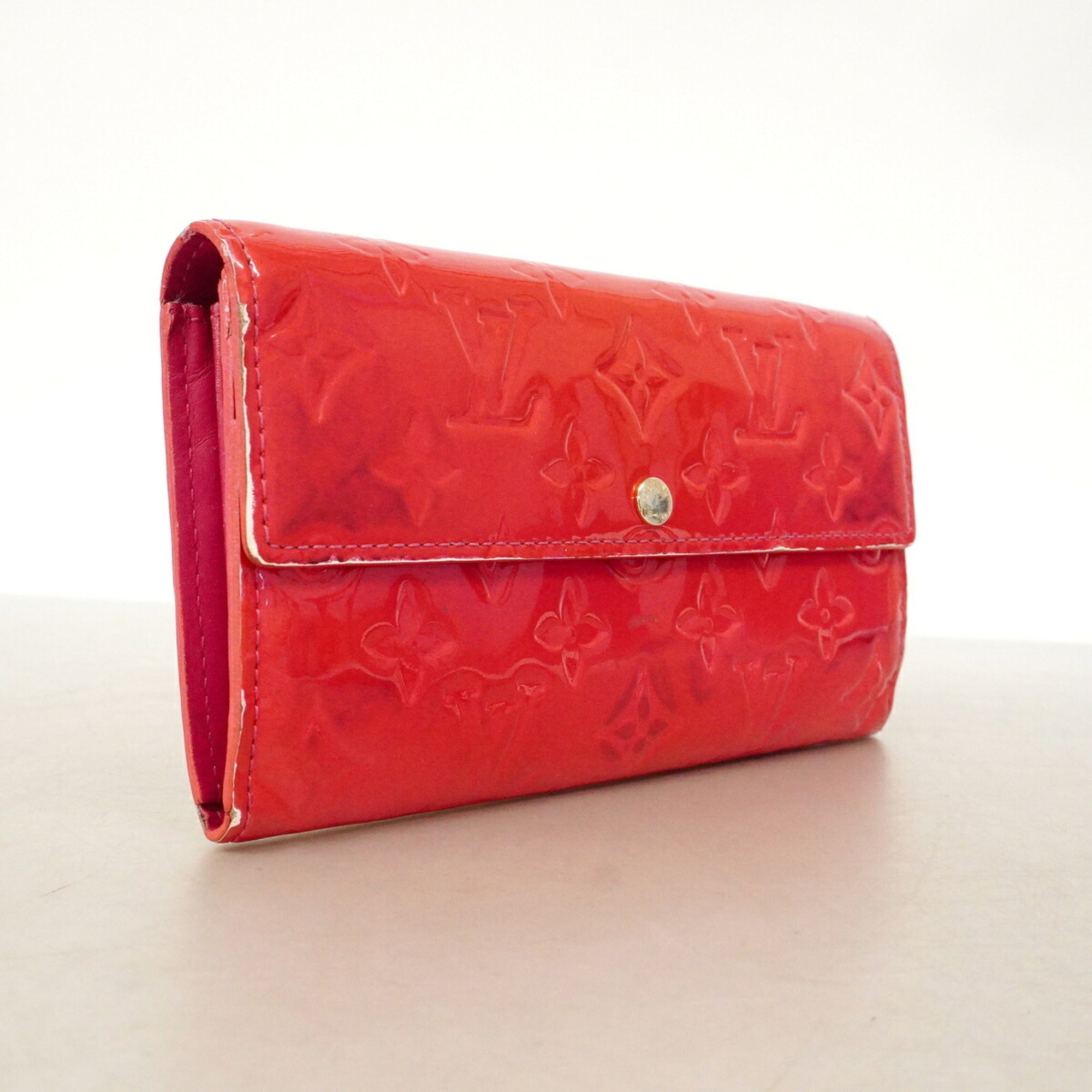 Louis Vuitton Rose Pop Long Wallet (Bi-Fold) (Pre-Owned)