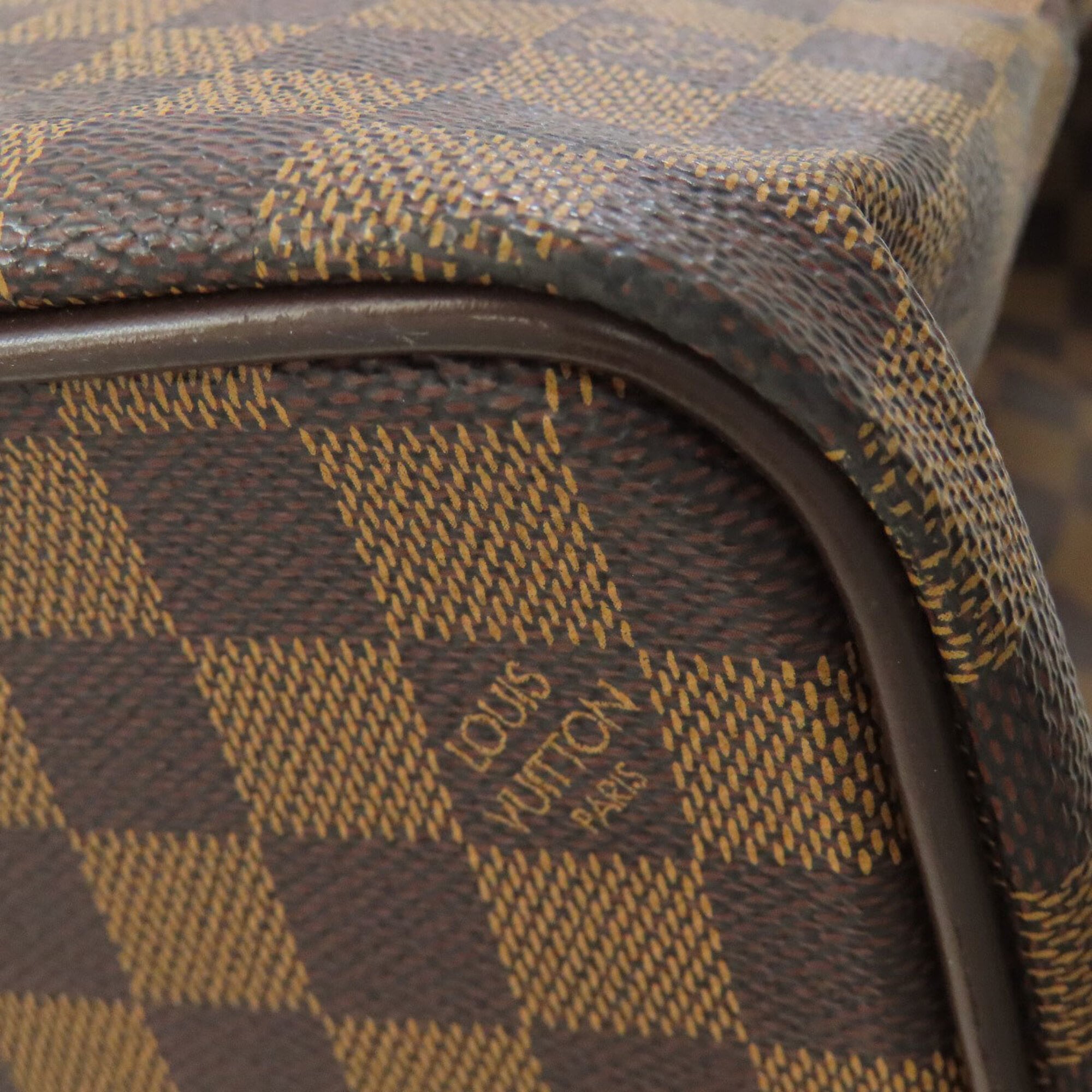 Louis Vuitton Damier Canvas Ebene Damier Canvas Tote Bag (Pre-Owned)
