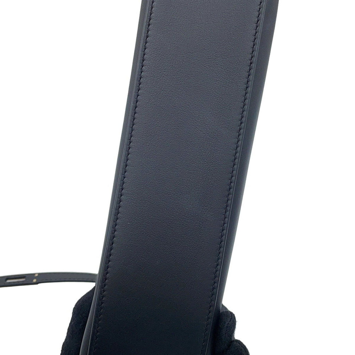 Hermes Black Swift Leather Handbag Pochette (Pre-Owned)