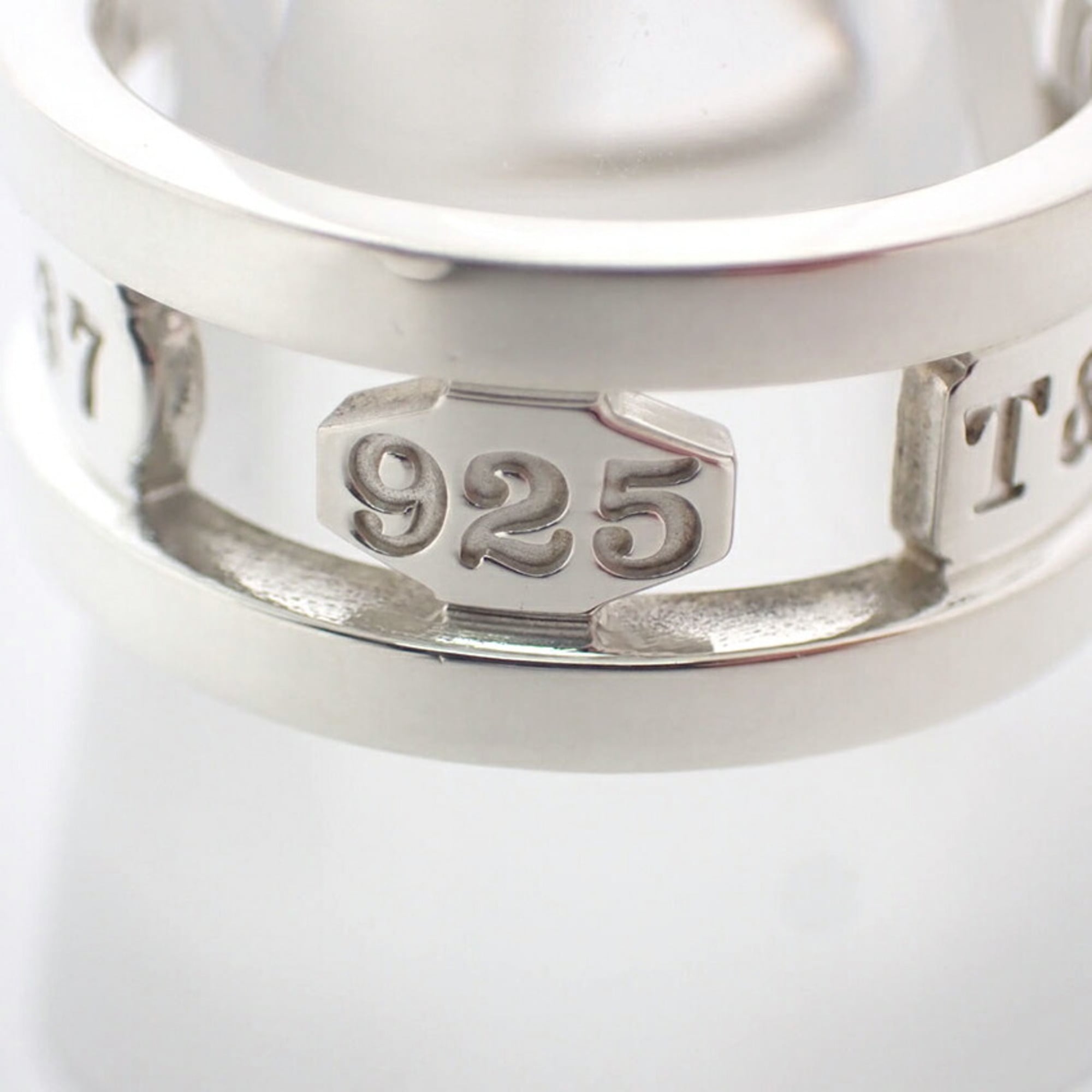 Tiffany Sterling Silver 925 Band Ring (Pre-Owned)