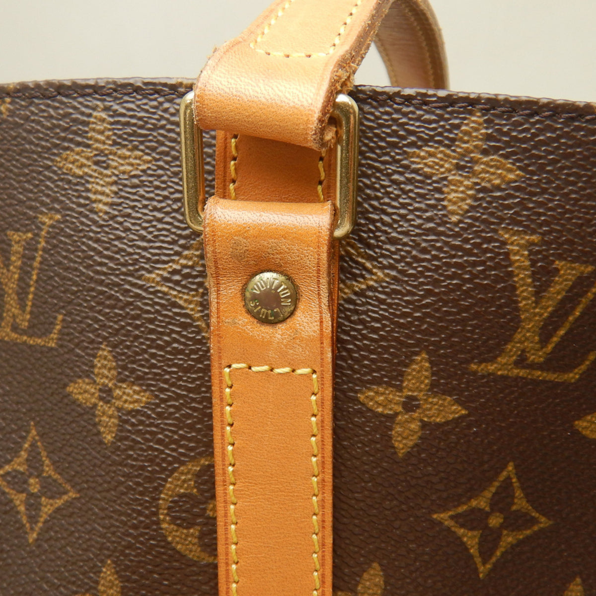 Louis Vuitton Brown Monogram Tote Bag (Pre-Owned)