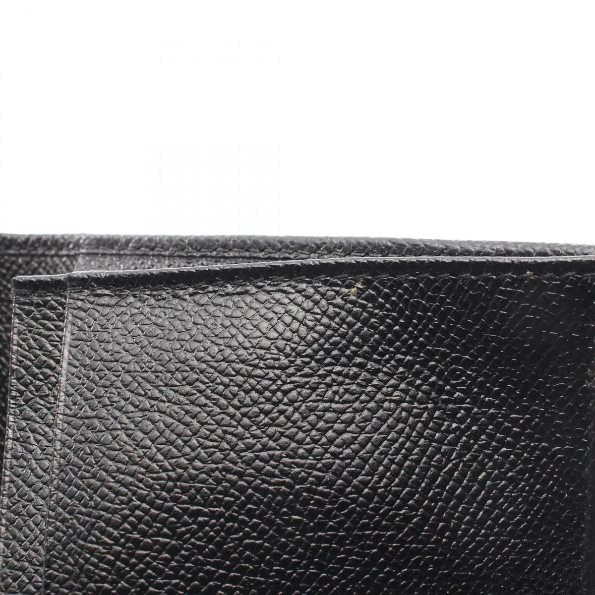 Bvlgari Black Leather Long Wallet (Bi-Fold) (Pre-Owned)