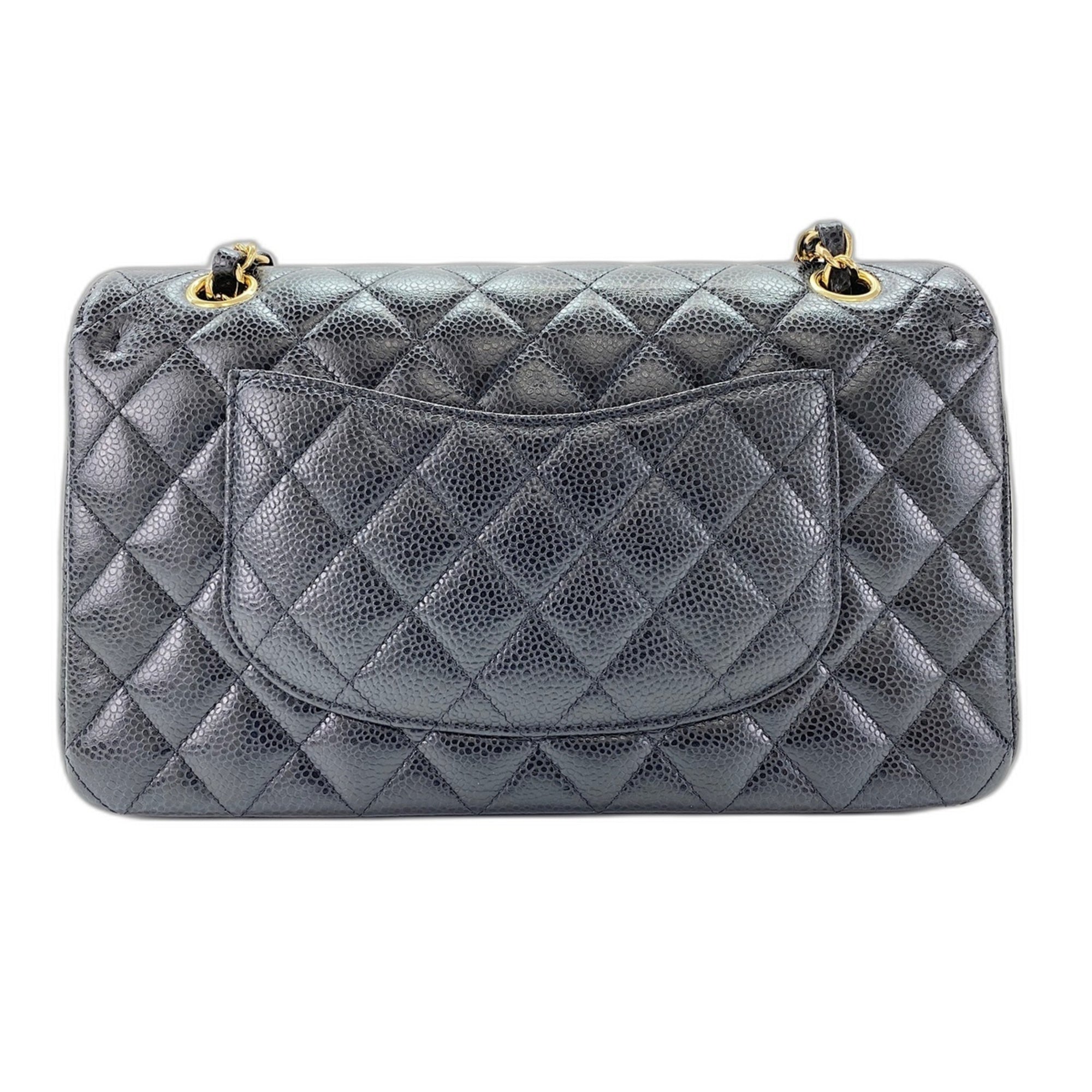 Chanel Matelasse Black Shoulder Bag (Pre-Owned)