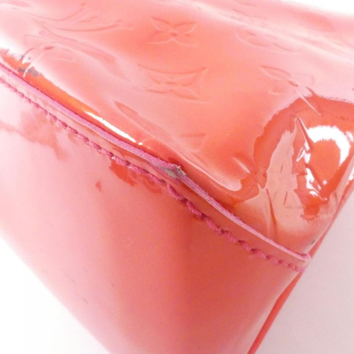 Louis Vuitton Rose Pop Vernis Handbag (Pre-Owned)