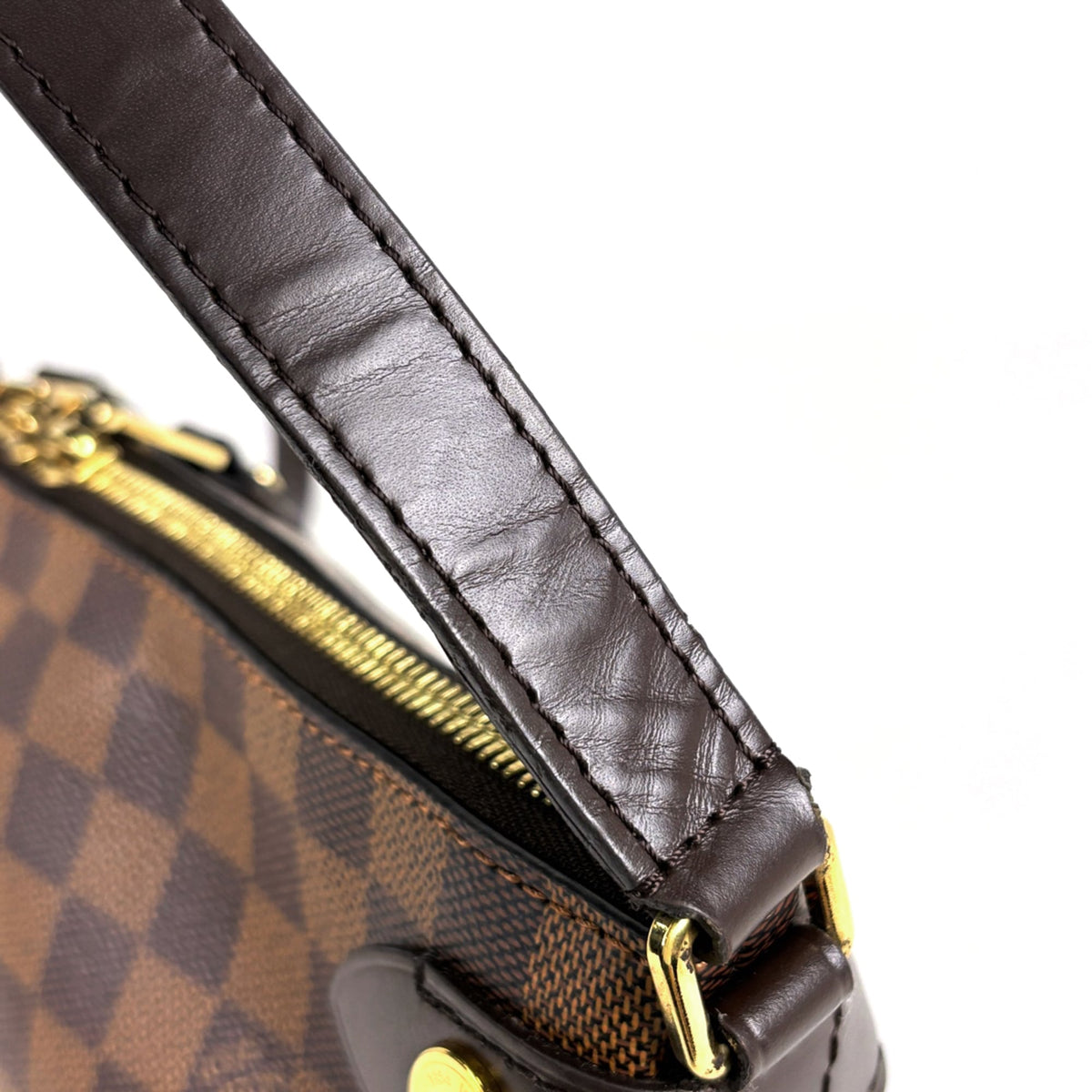 Louis Vuitton Brown Damier Canvas Shoulder Bag (Pre-Owned)