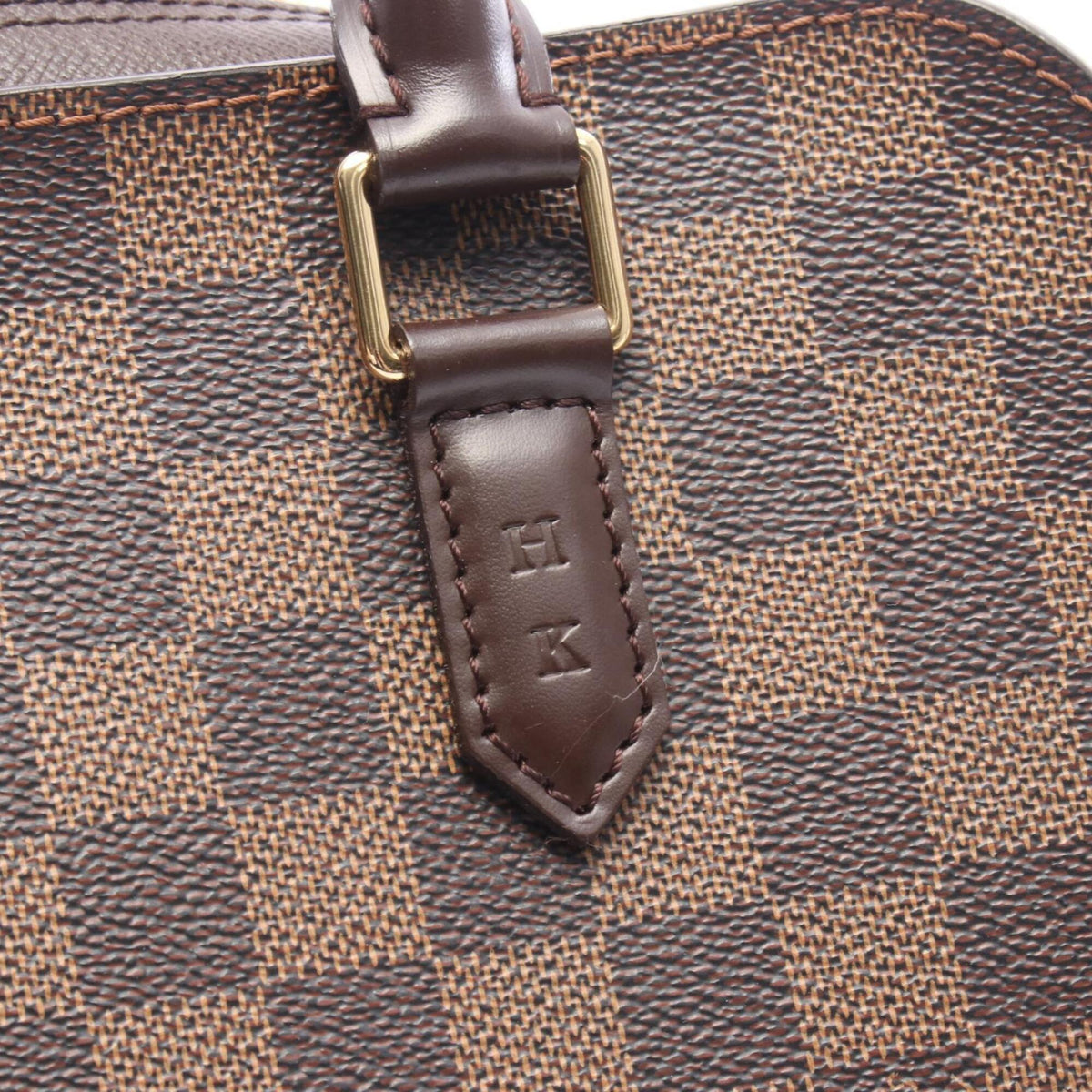 Louis Vuitton Brown Damier Canvas Coated Canvas Handbag (Pre-Owned)