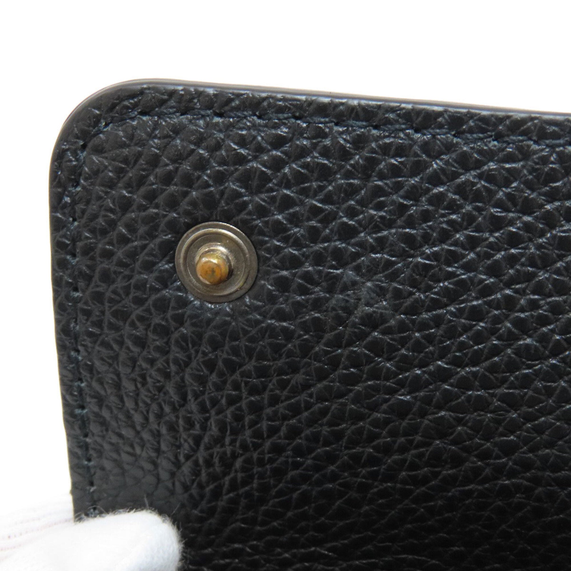 Jimmy Choo Black Leather Shoulder Bag (Pre-Owned)