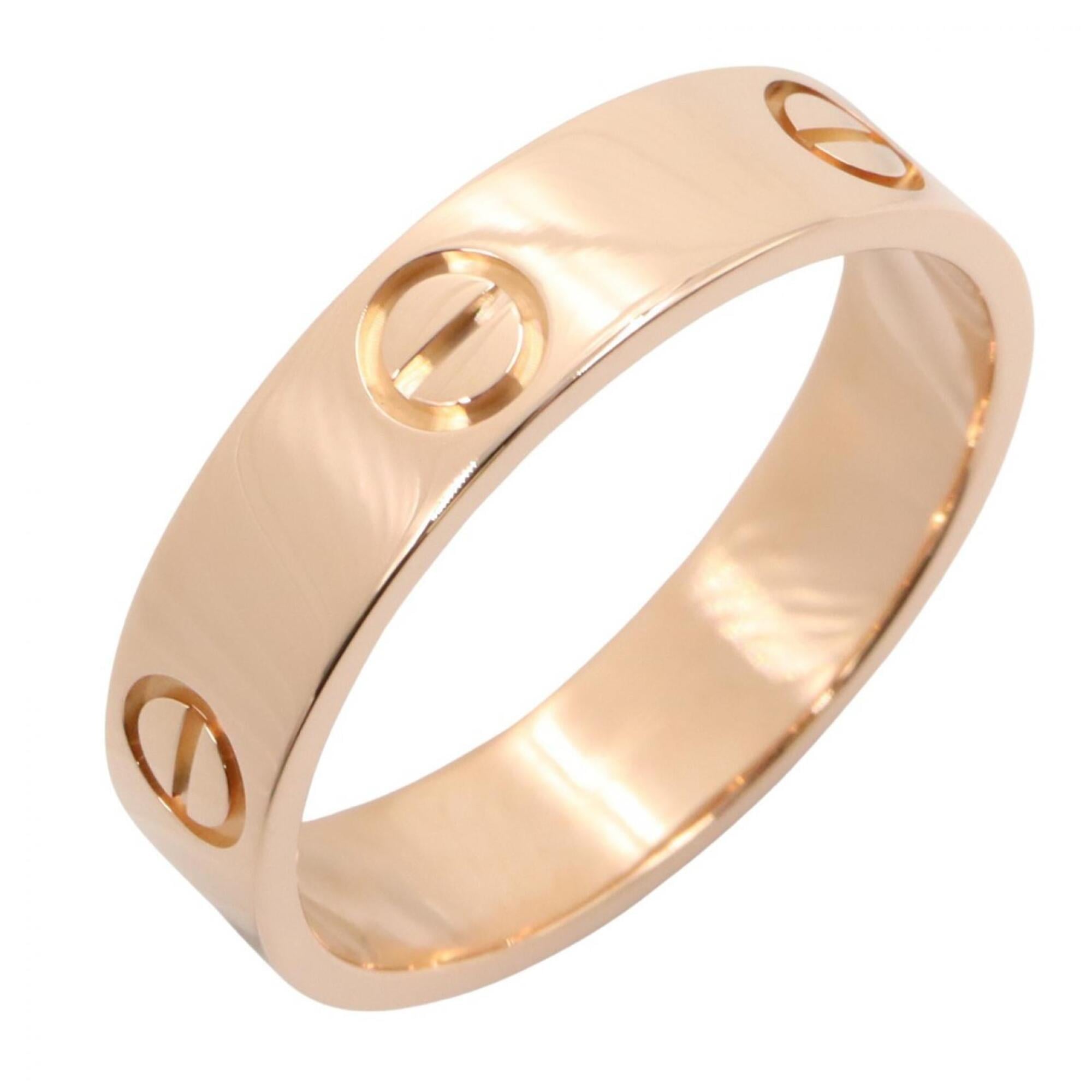 Cartier Gold Pink Gold (18K) Band Ring (Pre-Owned)
