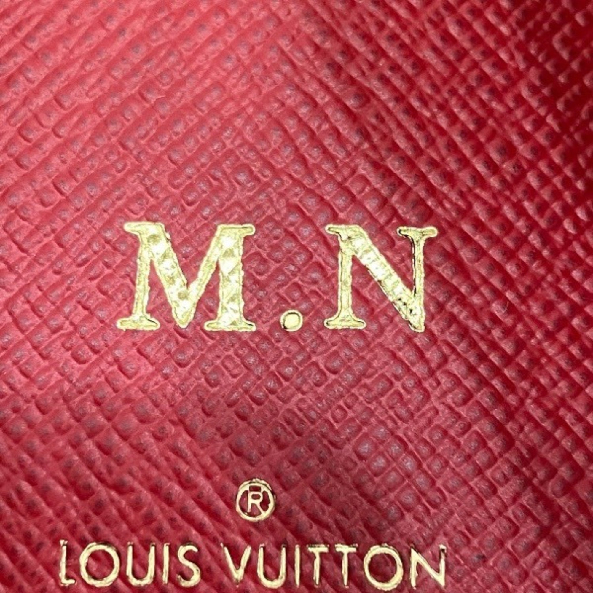 Louis Vuitton Brown Red Color Coin Purse/Coin Case (Pre-Owned)