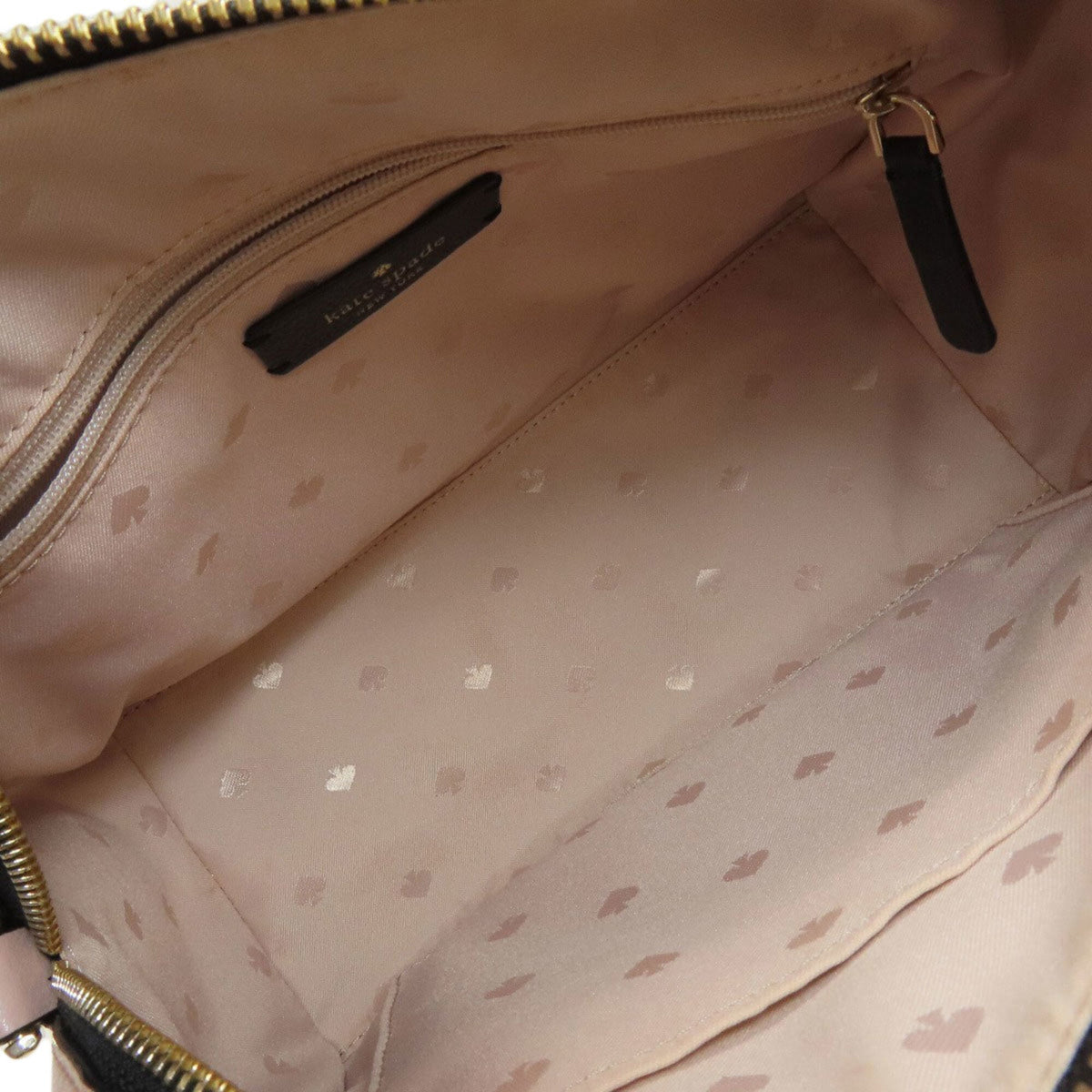 Kate Spade Black Pink Leather Handbag (Pre-Owned)