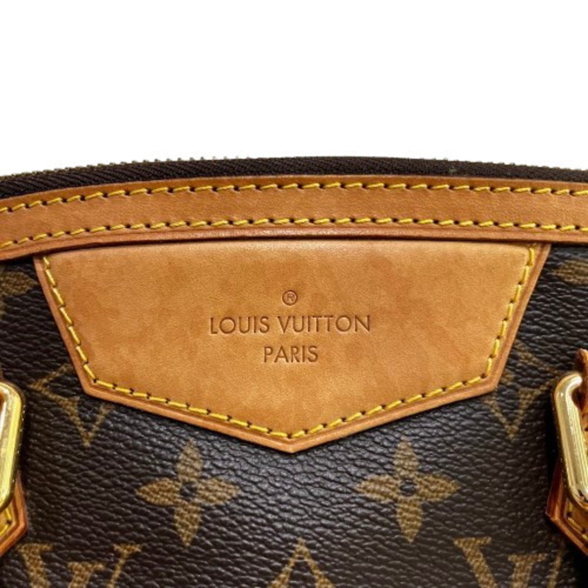 Louis Vuitton Brown Pvc Handbag (Pre-Owned)