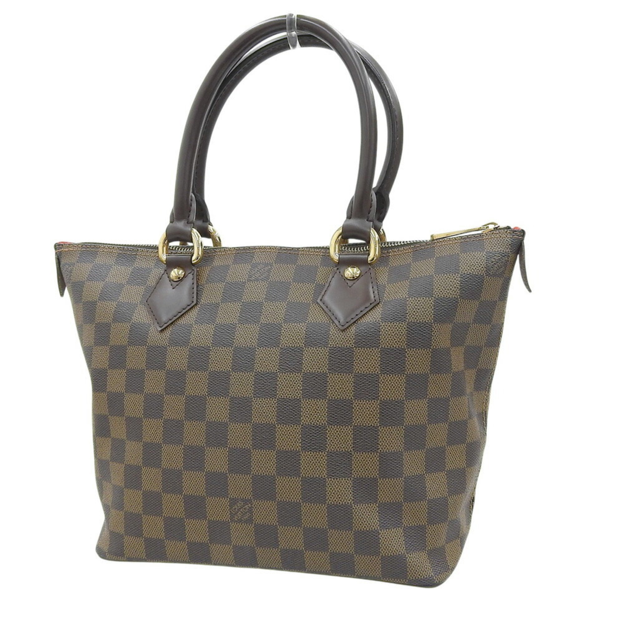 Louis Vuitton Brown Ebene Pvc Handbag Tote Bag (Pre-Owned)