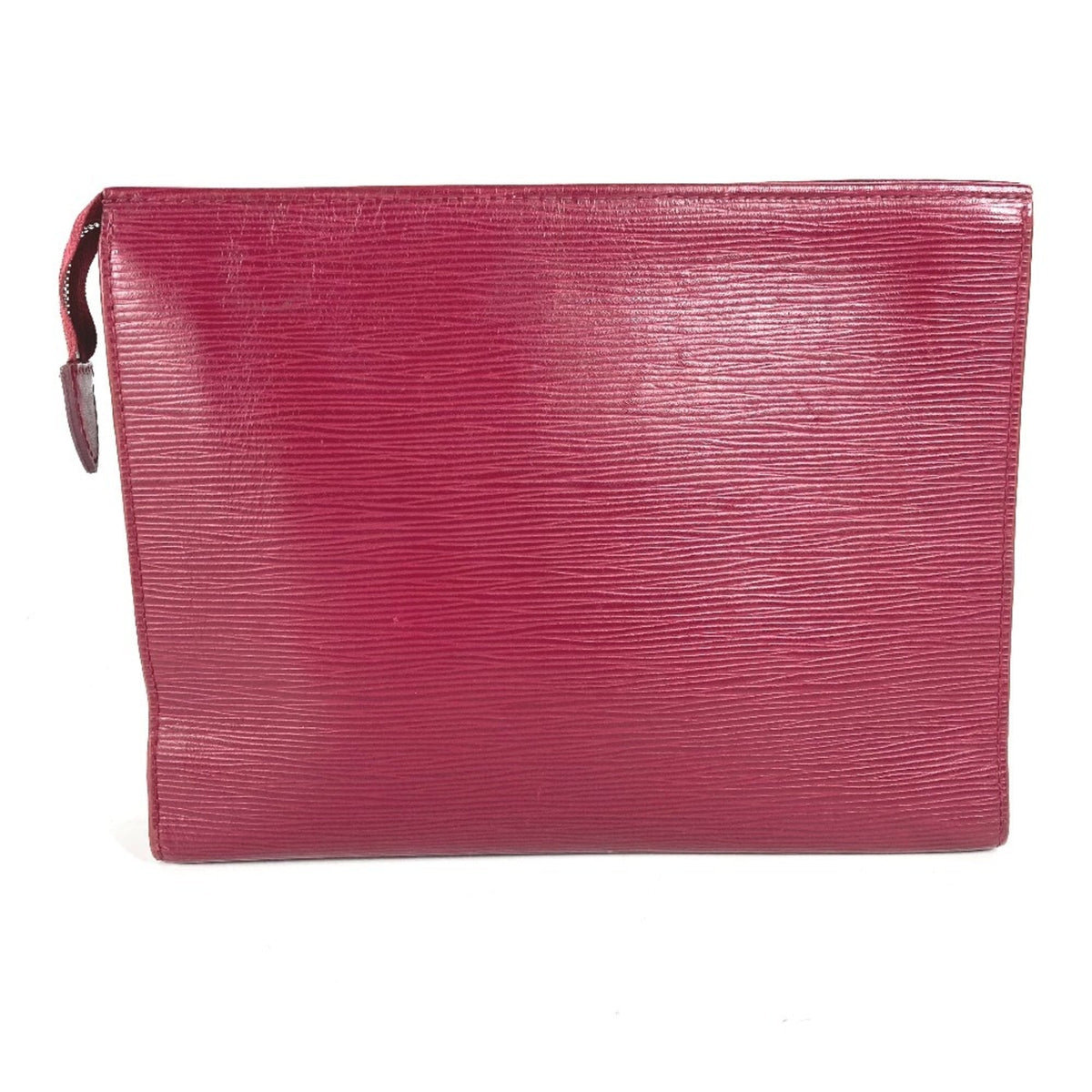 Louis Vuitton Fuchsia Red Color Epi Leather Clutch Bag Pouch (Pre-Owned)