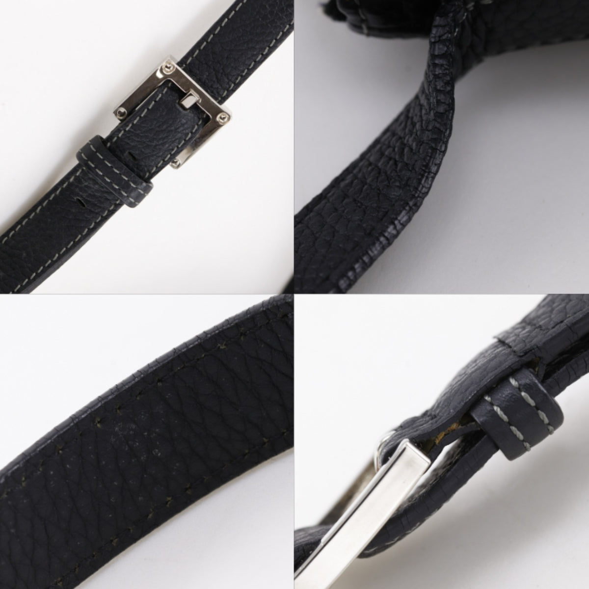 Loewe Black Leather Shoulder Bag (Pre-Owned)