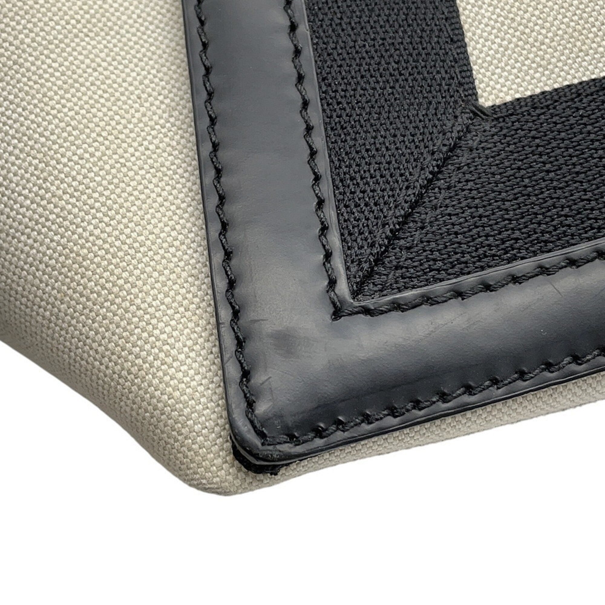 Balenciaga Black Canvas Handbag Tote Bag (Pre-Owned)