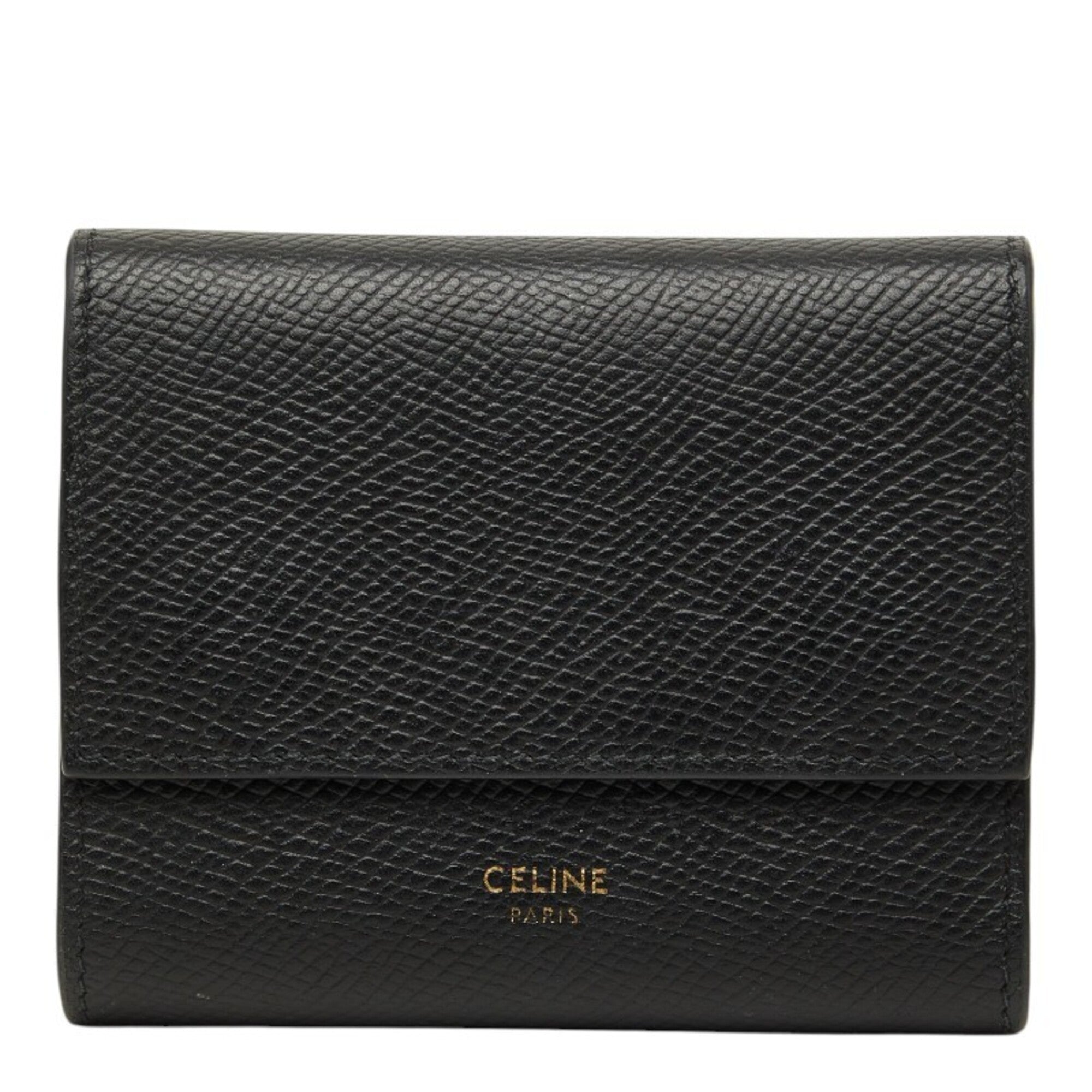 Celine Black Wallet (Tri-Fold) (Pre-Owned)