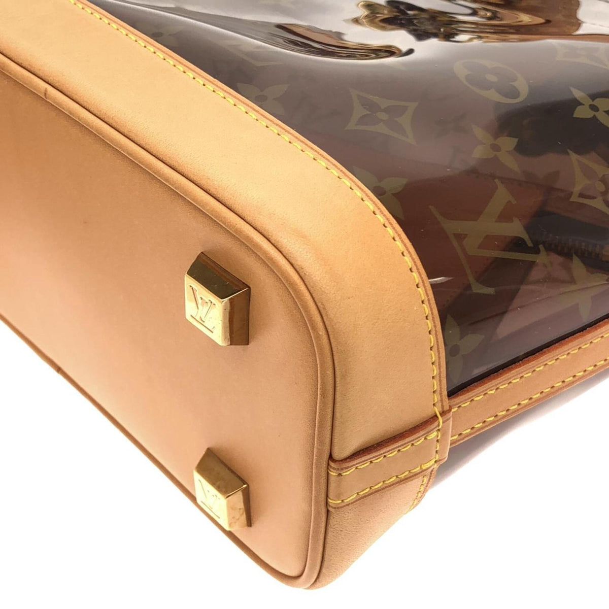 Louis Vuitton Brown Marron Pvc Leather Handbag (Pre-Owned)