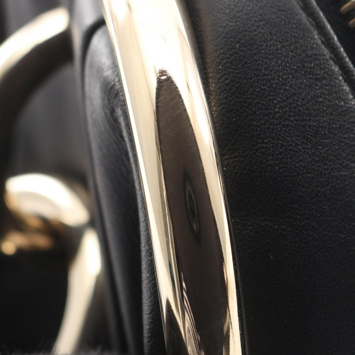Bally Black Leather Handbag (Pre-Owned)