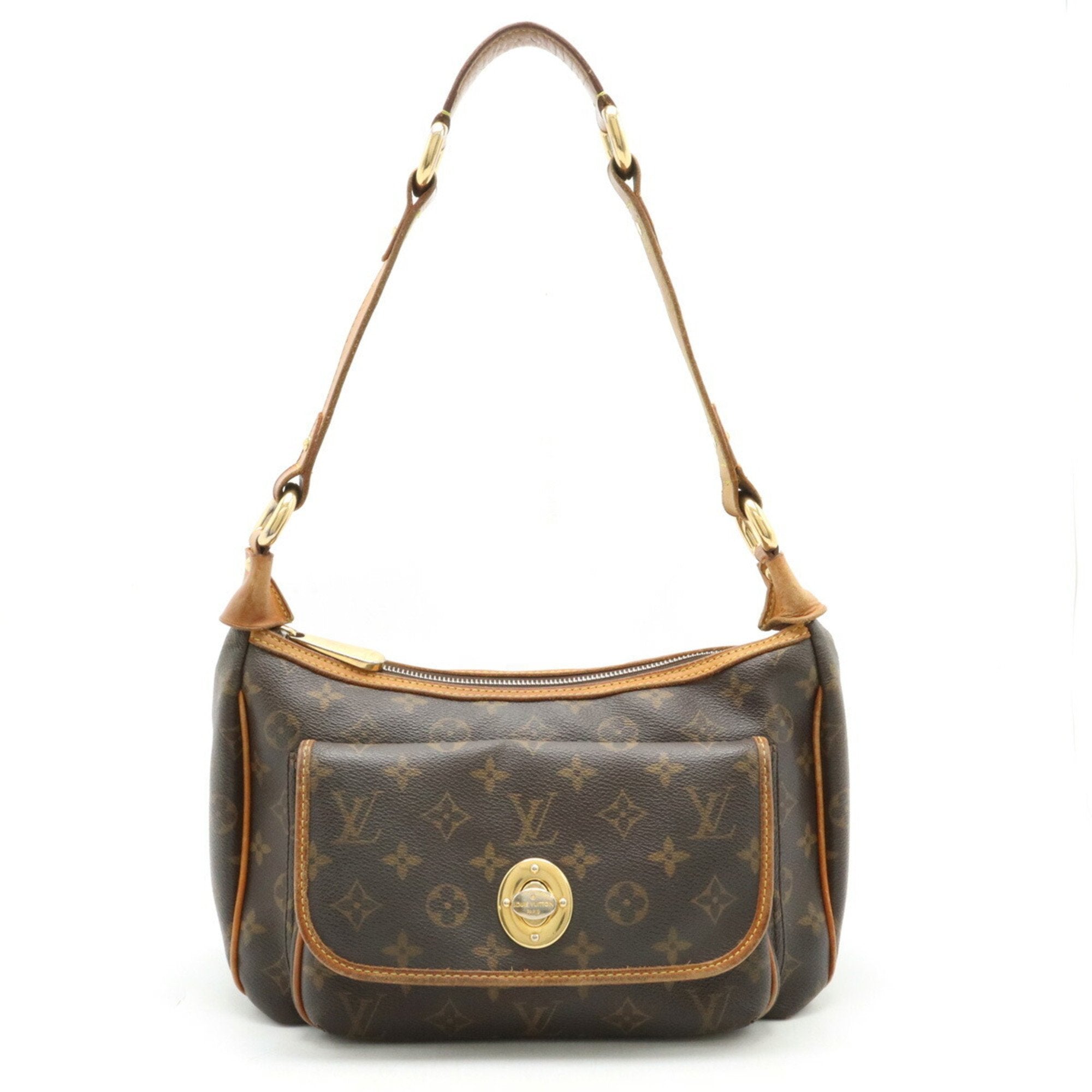 Louis Vuitton Black Monogram Monogram Shoulder Bag (Pre-Owned)