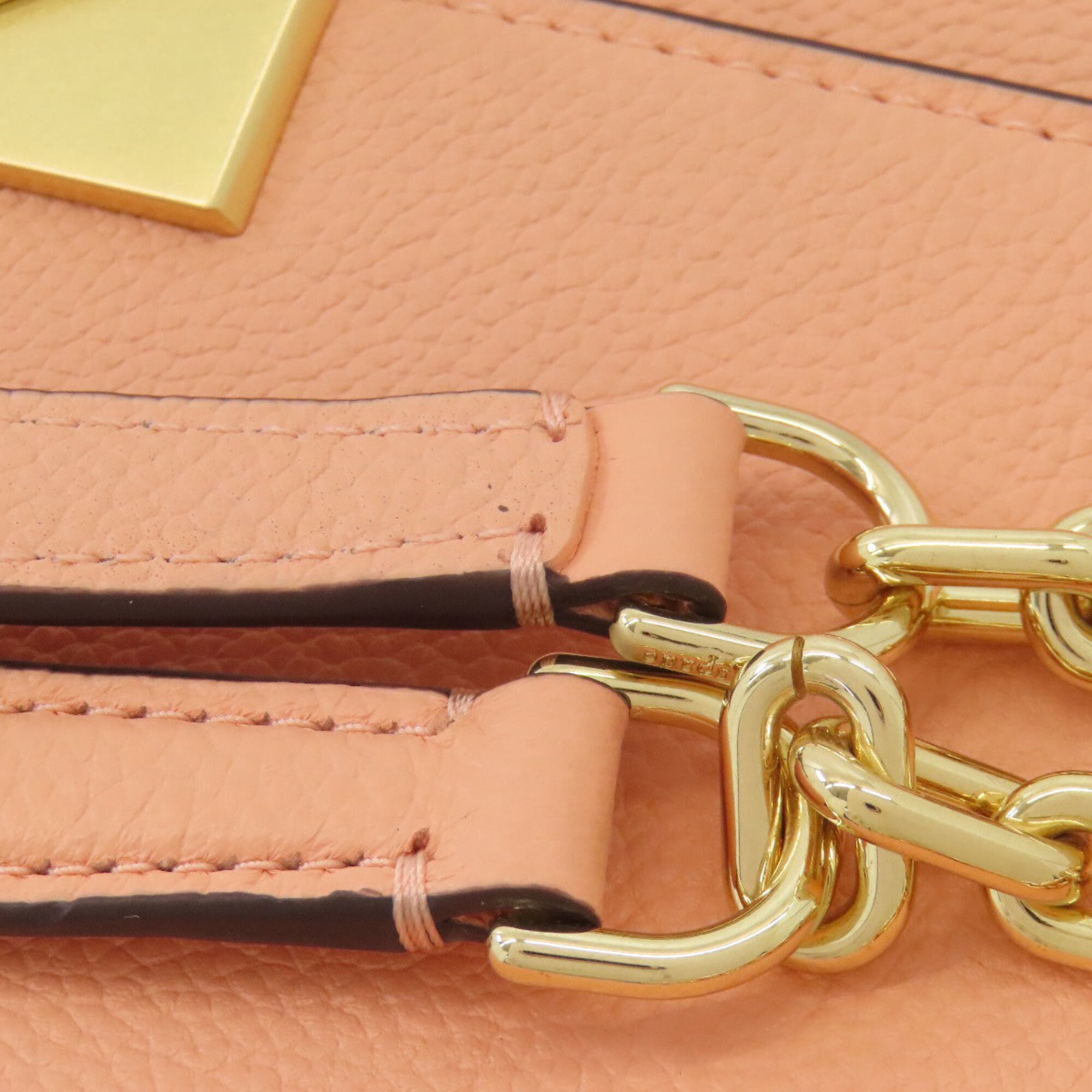 Kate Spade Salmon Pink Pvc Shoulder Bag (Pre-Owned)