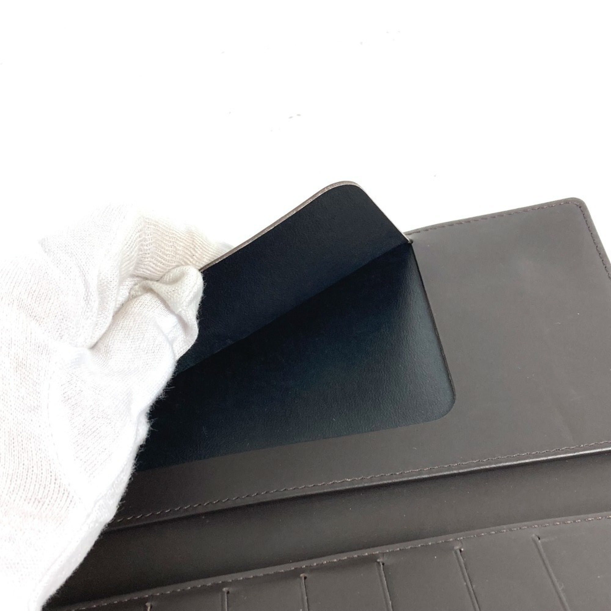 Louis Vuitton Brown Coffee Long Wallet (Bi-Fold) (Pre-Owned)