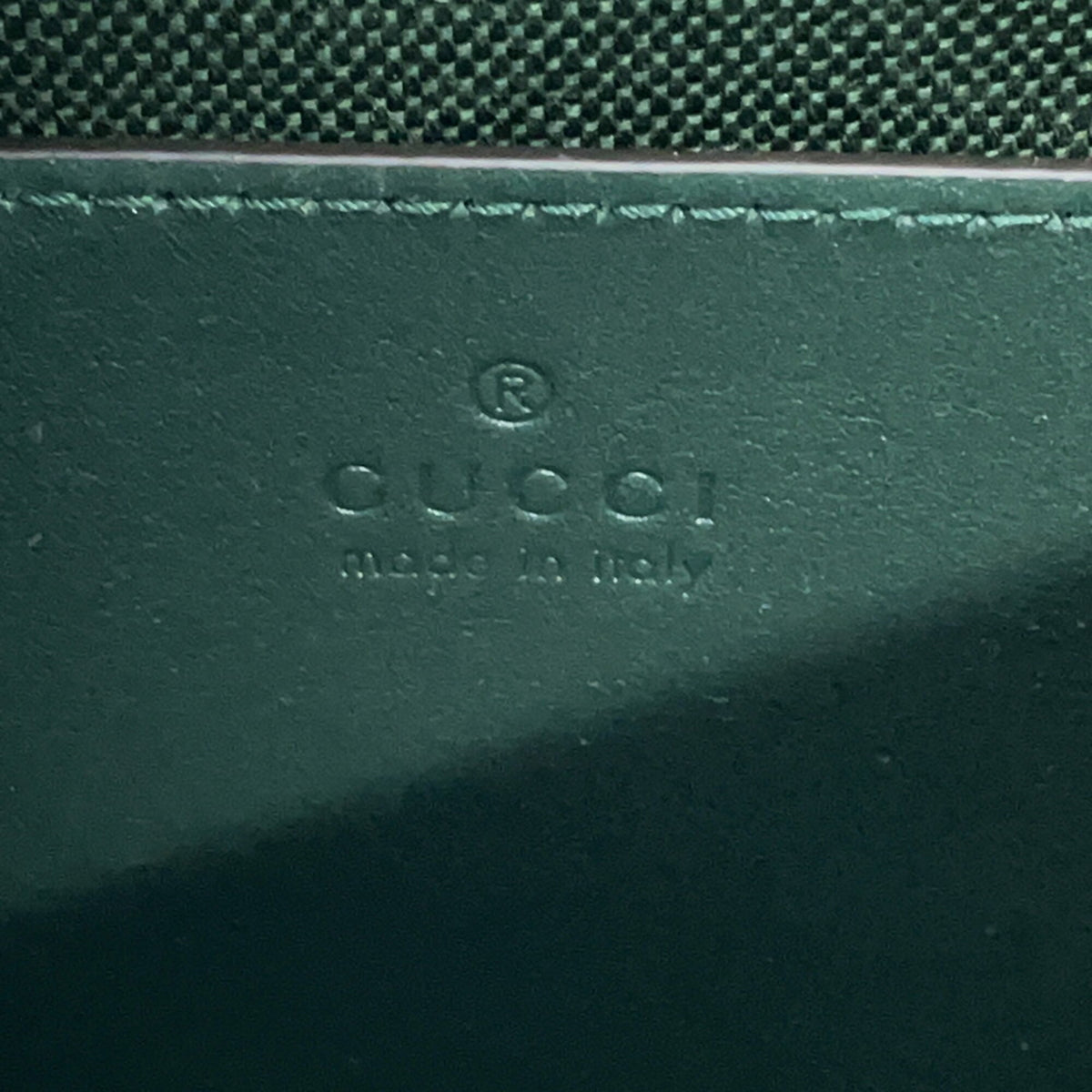 Gucci Green Leather Handbag (Pre-Owned)