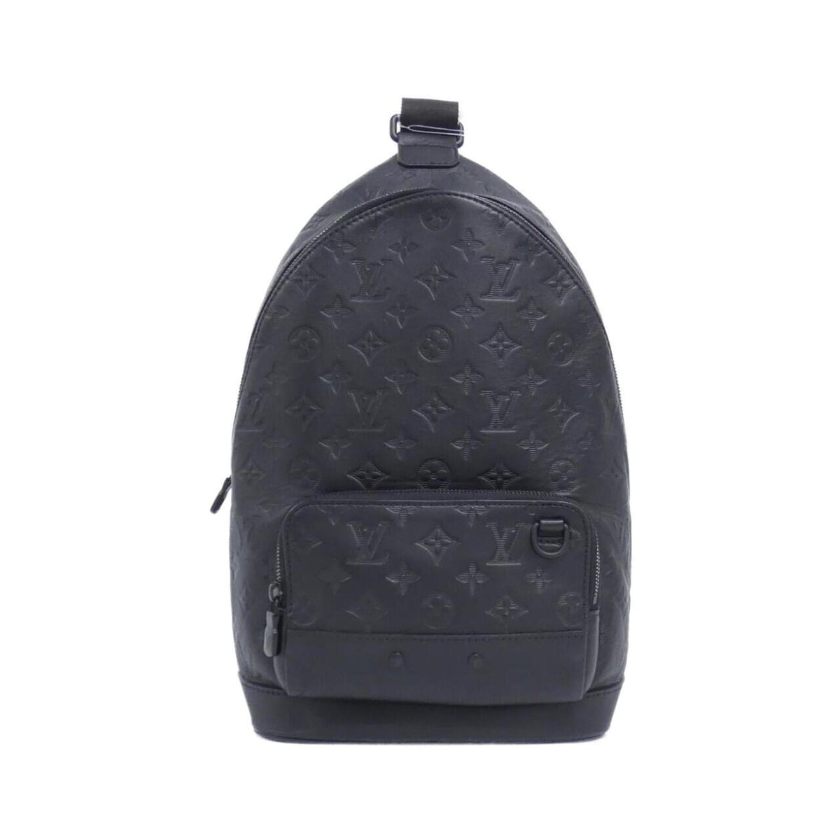Louis Vuitton Black Leather Shoulder Bag (Pre-Owned)