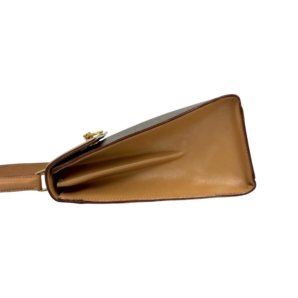 Celine Brown Pvc Leather Handbag Tote Bag (Pre-Owned)