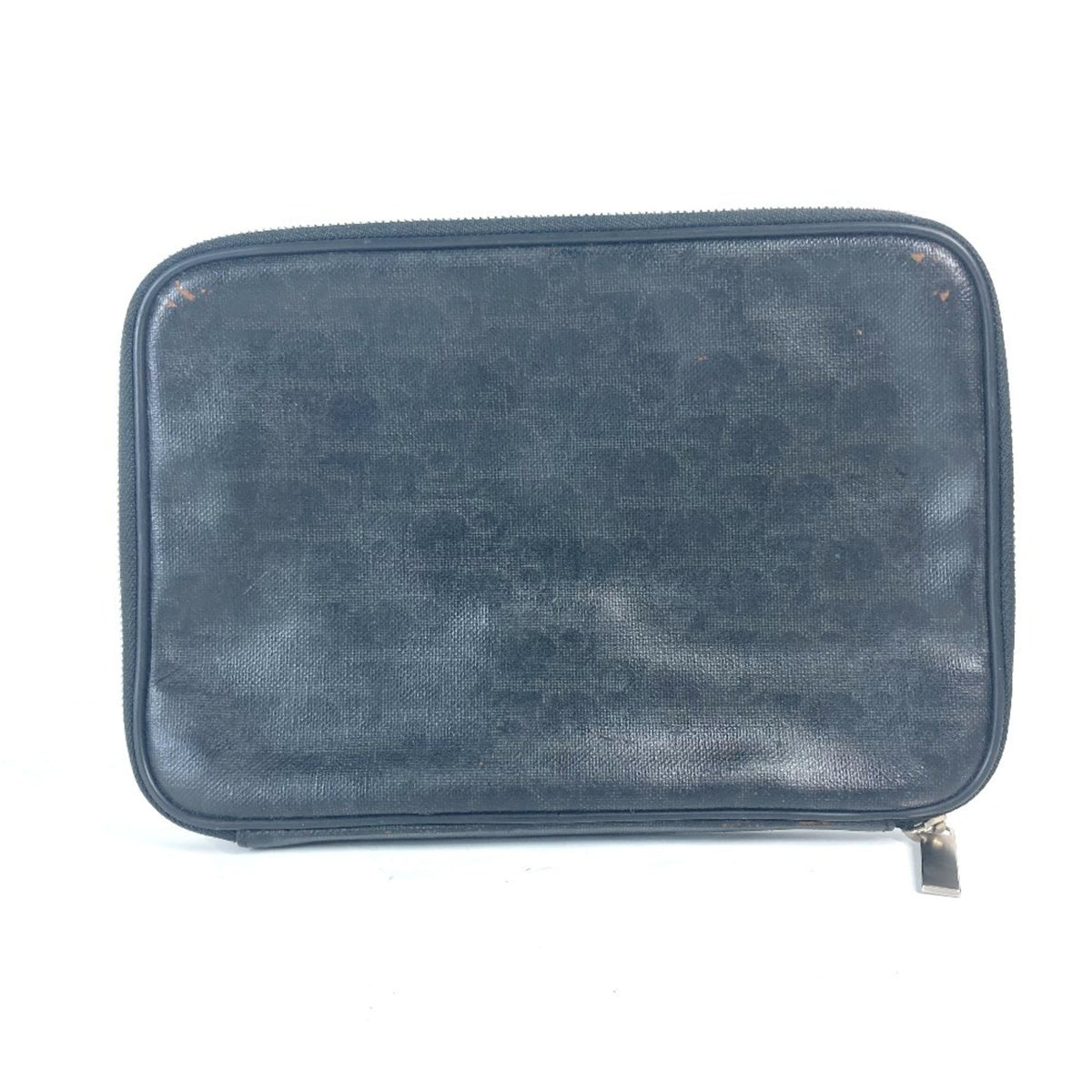 Christian Dior Black Pvc Clutch Bag Pouch (Pre-Owned)