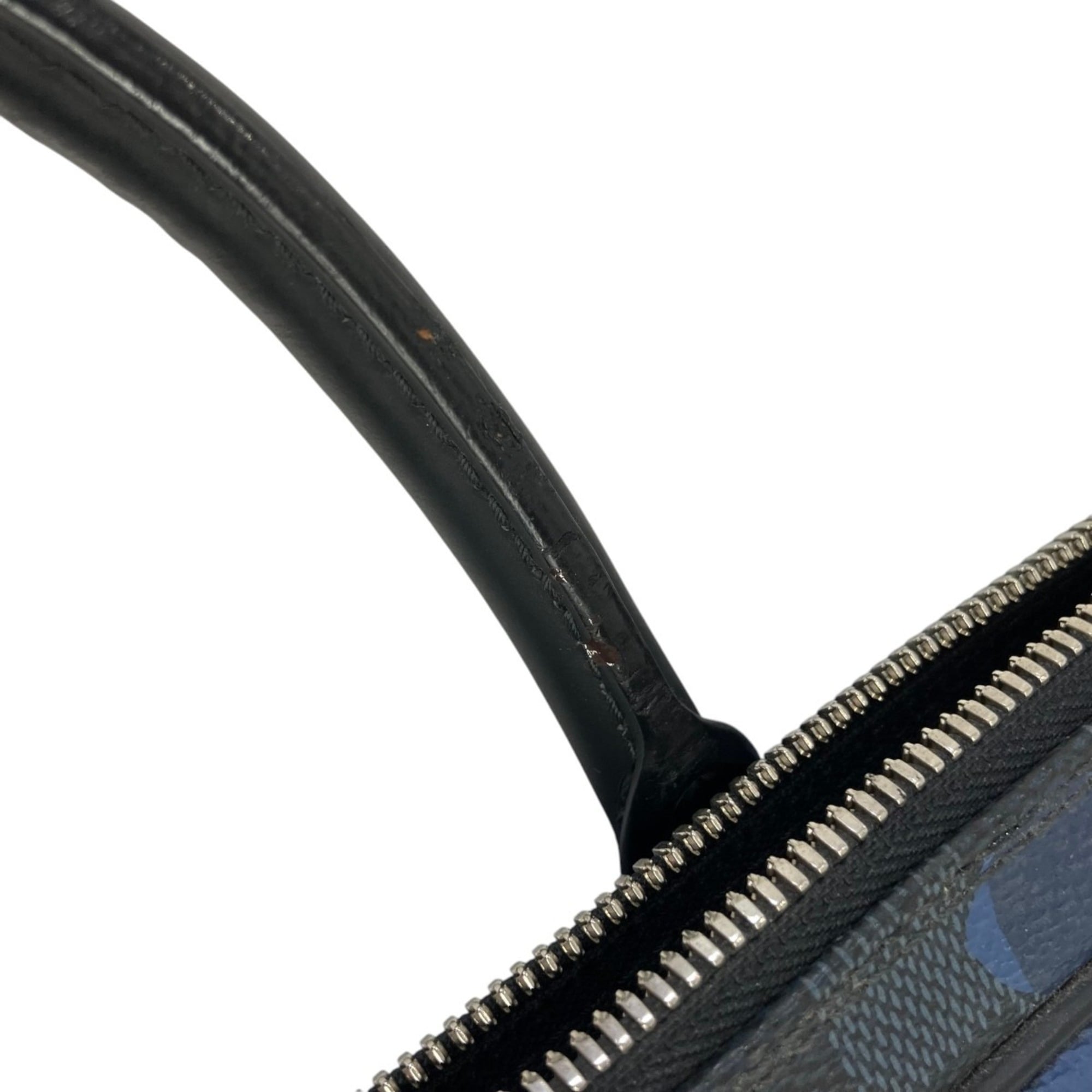 Louis Vuitton Damier Cobalt Damier Canvas Leather (Pre-Owned)
