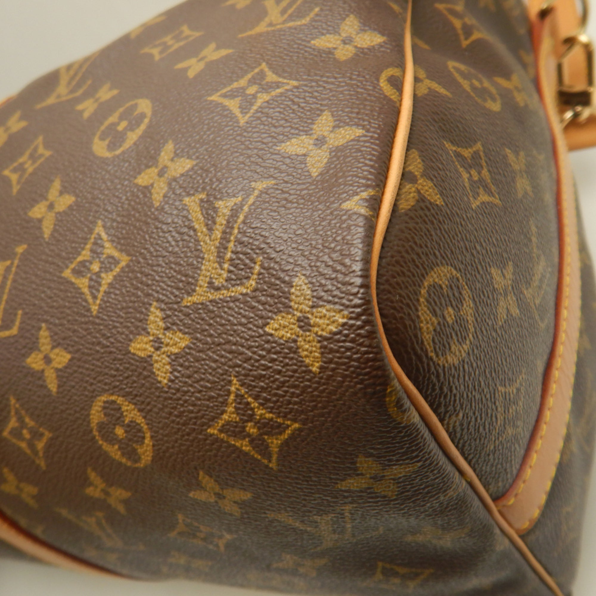 Louis Vuitton Monogram Brown Monogram Boston Bag (Pre-Owned)