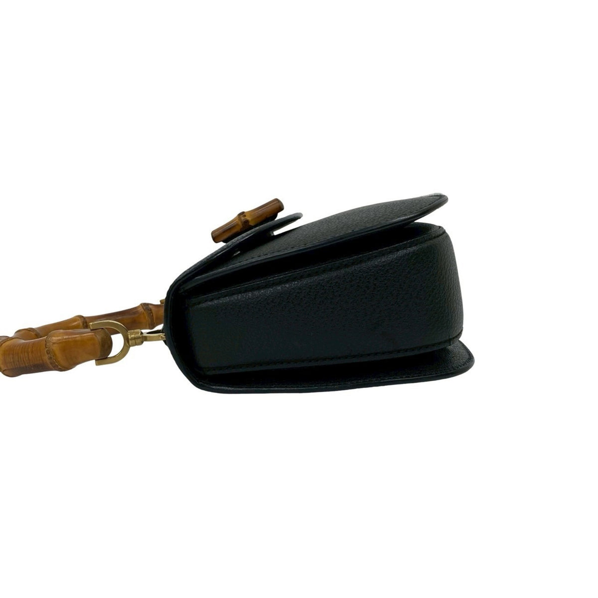 Gucci Black Leather Handbag (Pre-Owned)