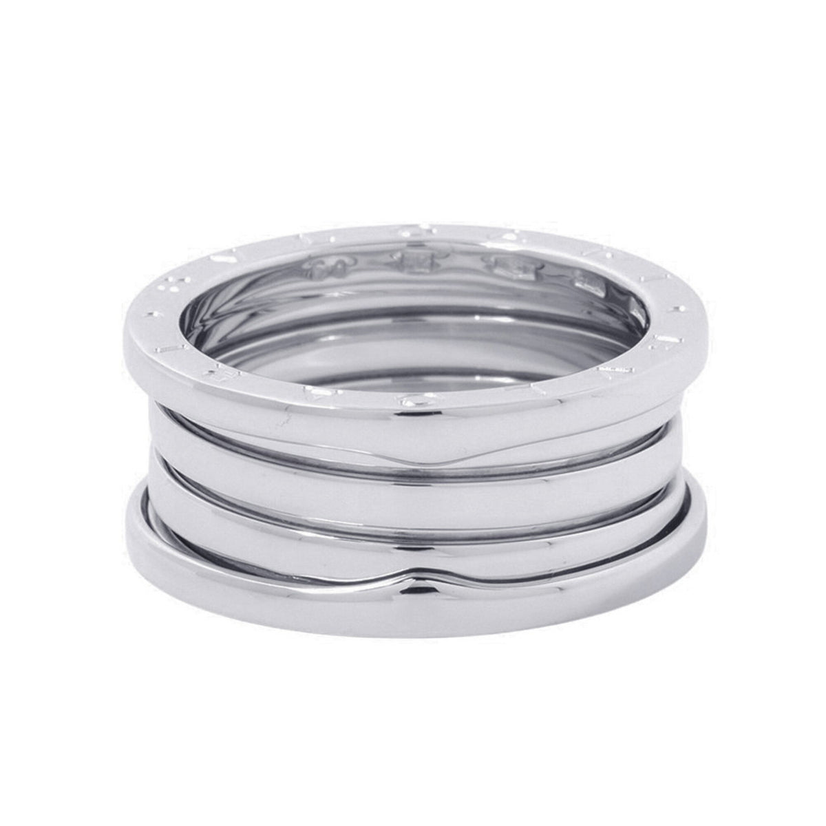Bvlgari White Gold (18K) Band Ring (Pre-Owned)