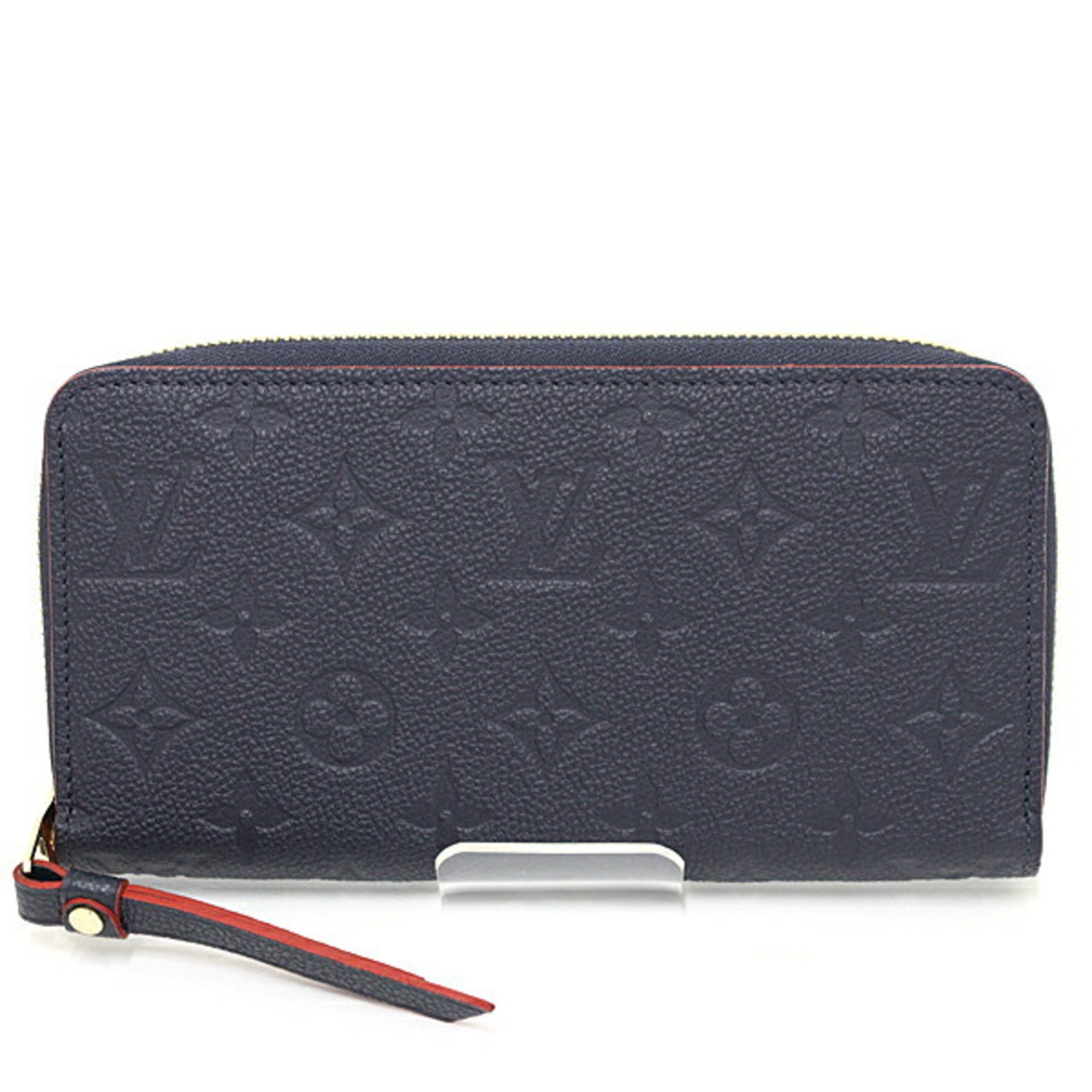 Louis Vuitton Marine Rouge Monogram Empreinte Long Wallet (Bi-Fold) (Pre-Owned)