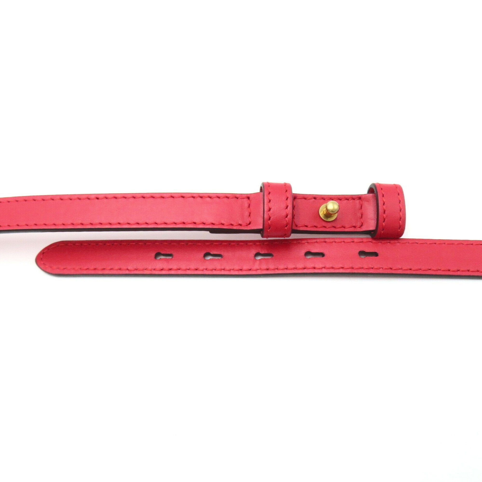 Gucci Red Color Leather Quilting Shoulder Bag