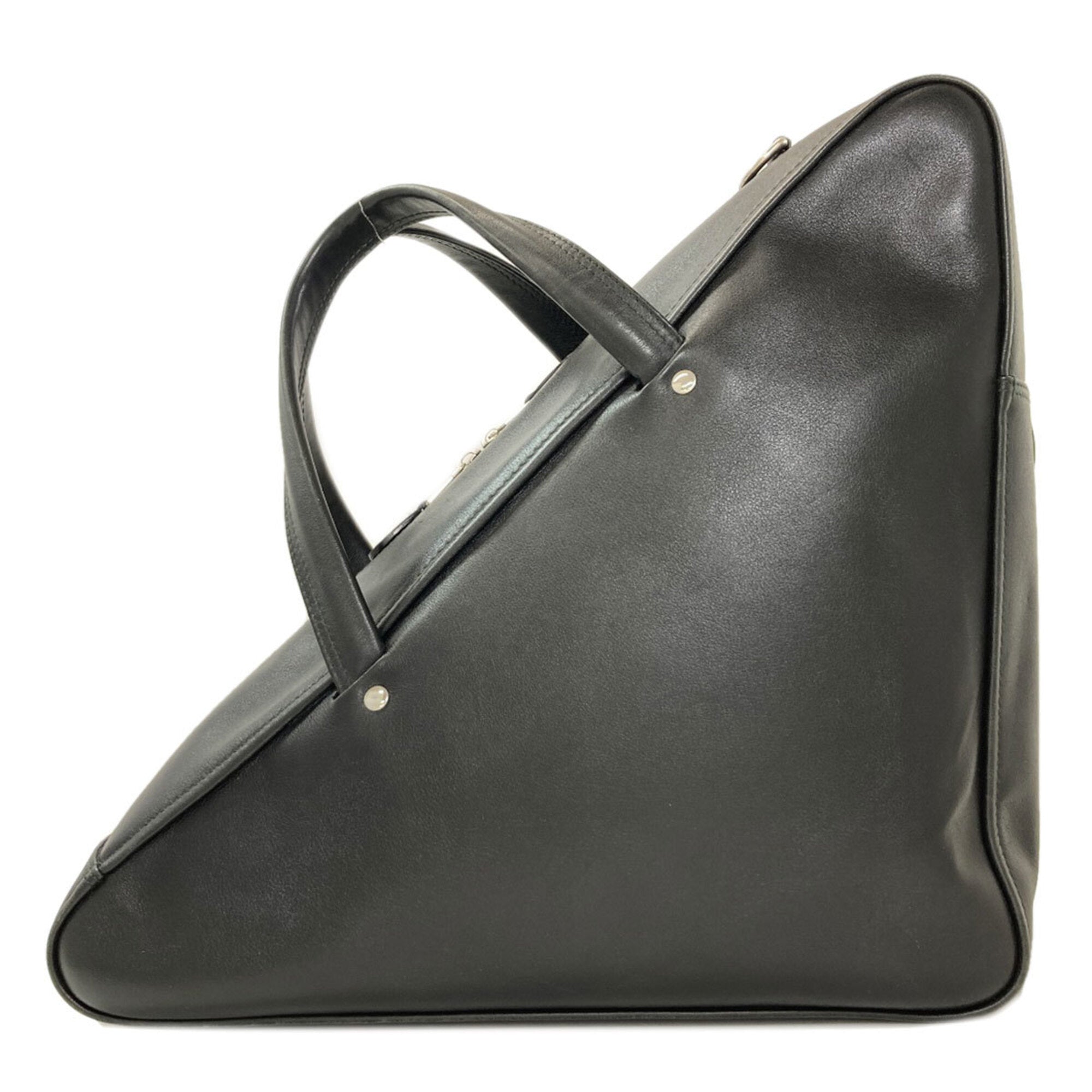 Balenciaga Black Leather Handbag (Pre-Owned)