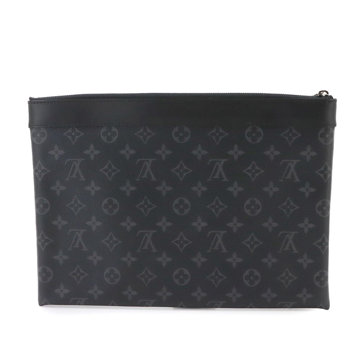 Louis Vuitton Black Monogram Eclipse Monogram Eclipse Clutch Bag Pochette (Pre-Owned)