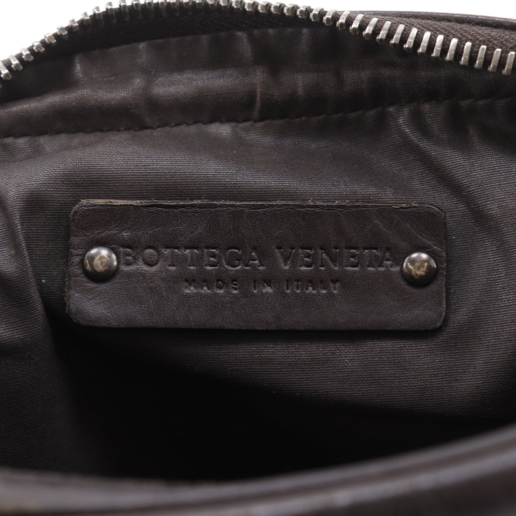 Bottega Veneta Brown Intrecciato Shoulder Bag (Pre-Owned)