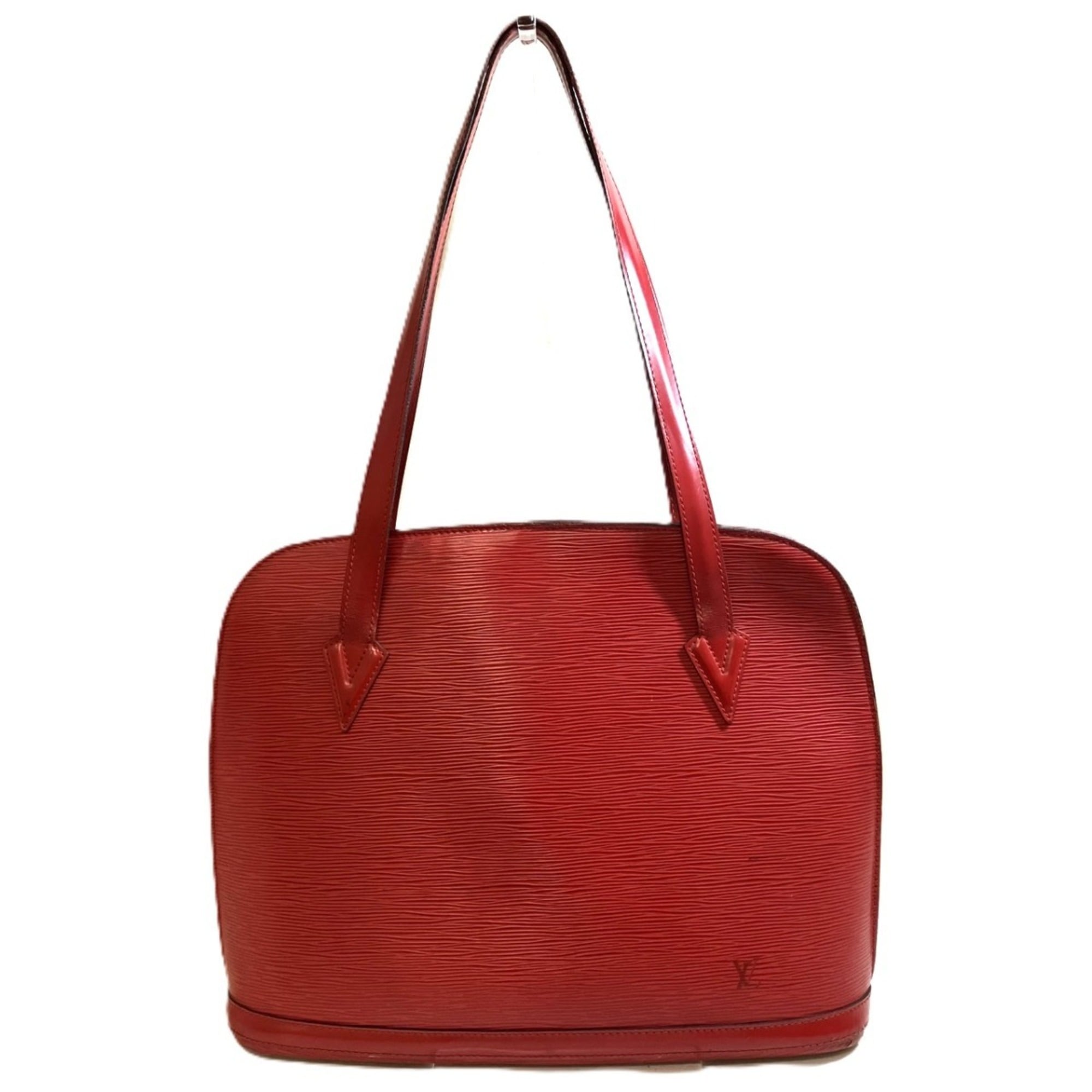 Louis Vuitton Epi Castilian Red Epi Leather Handbag (Pre-Owned)