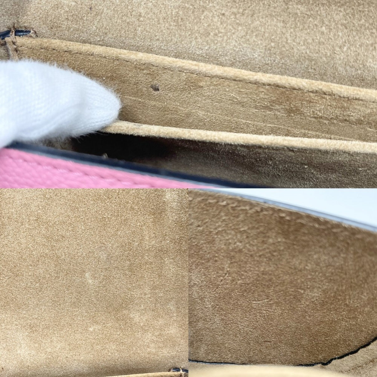 Loewe Pink Leather Shoulder Bag (Pre-Owned)