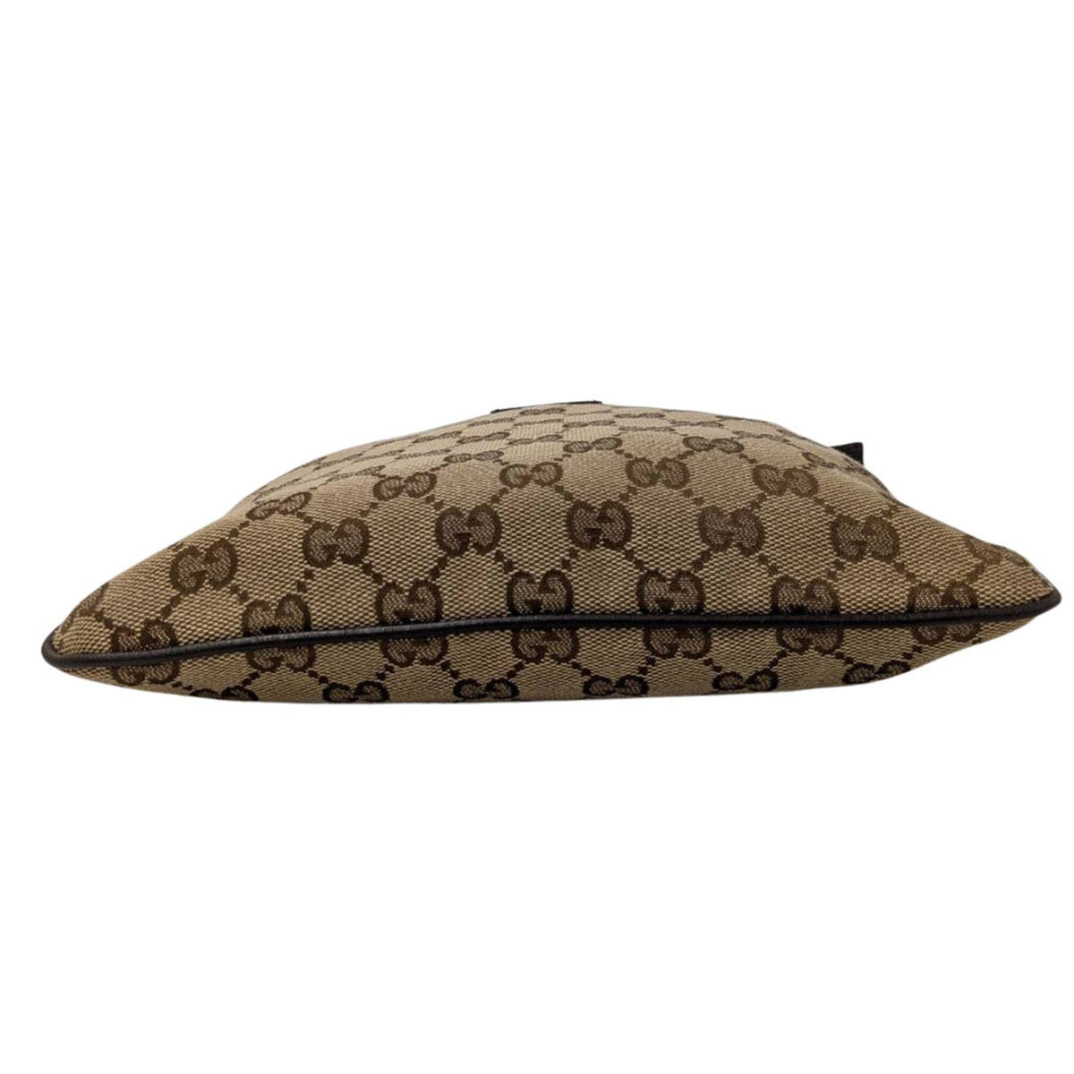 Gucci Beige Brown Gg Canvas Handbag Shoulder Bag (Pre-Owned)