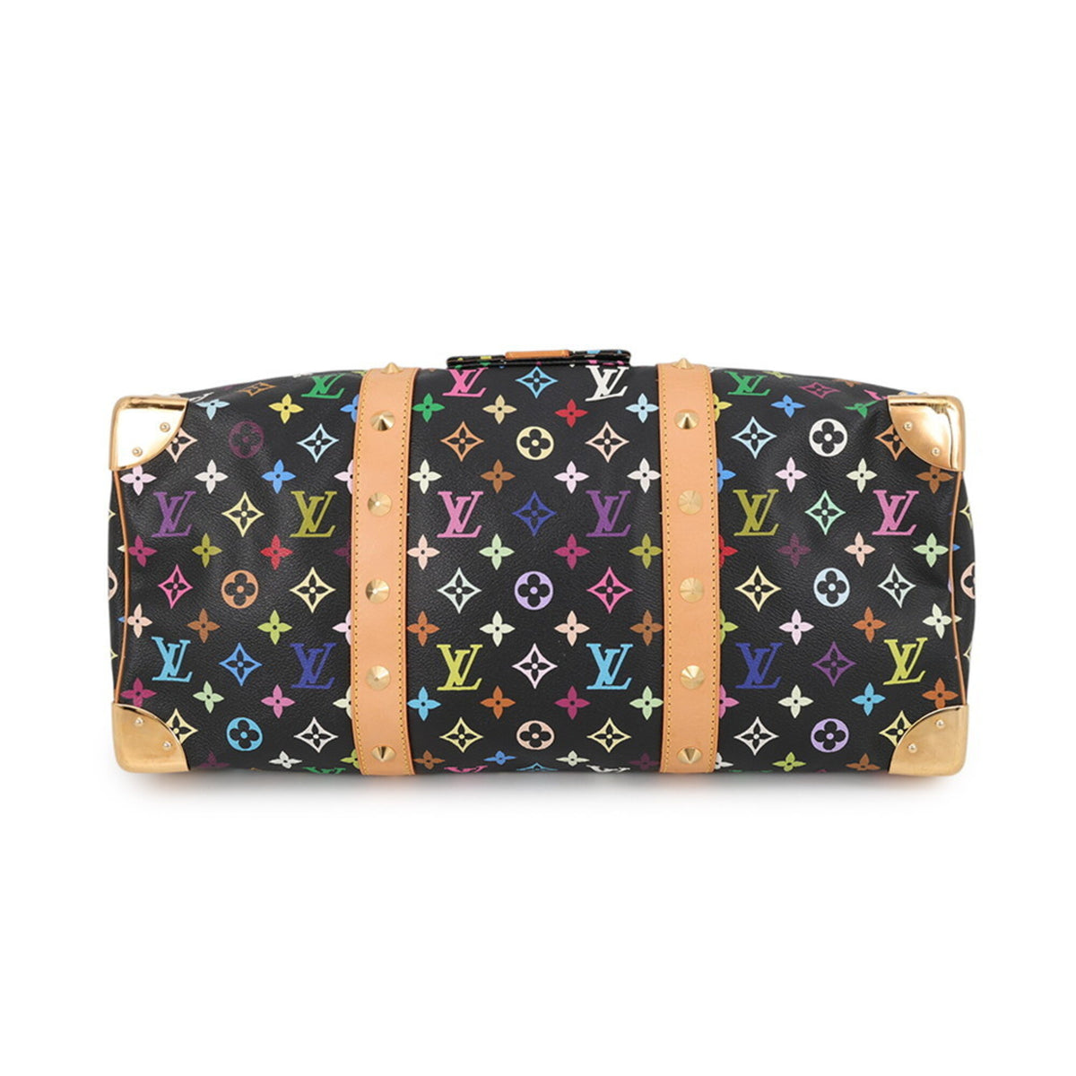 Louis Vuitton Noir Monogram Multicolore Boston Bag (Pre-Owned)