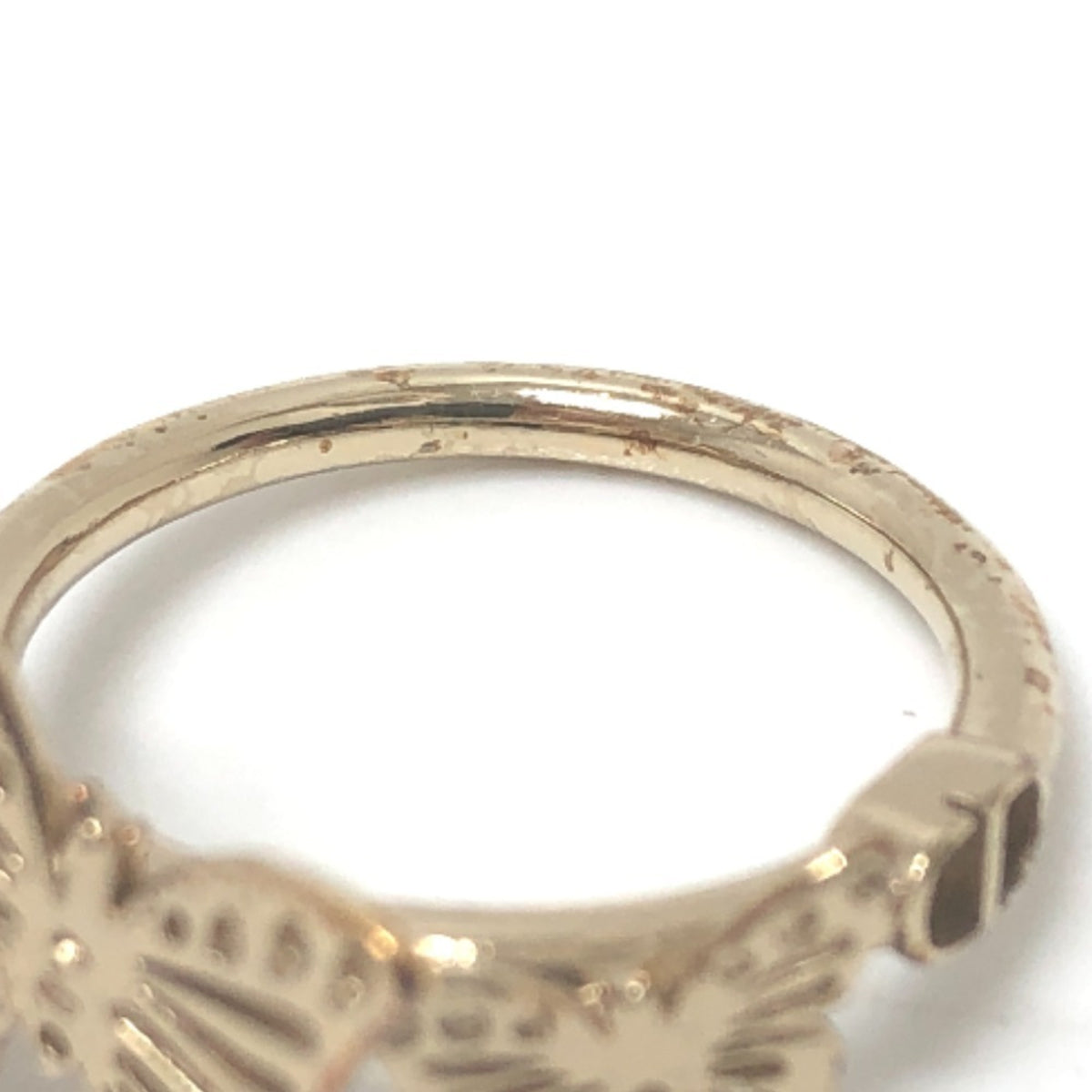 Christian Dior Metal Band Ring (Pre-Owned)